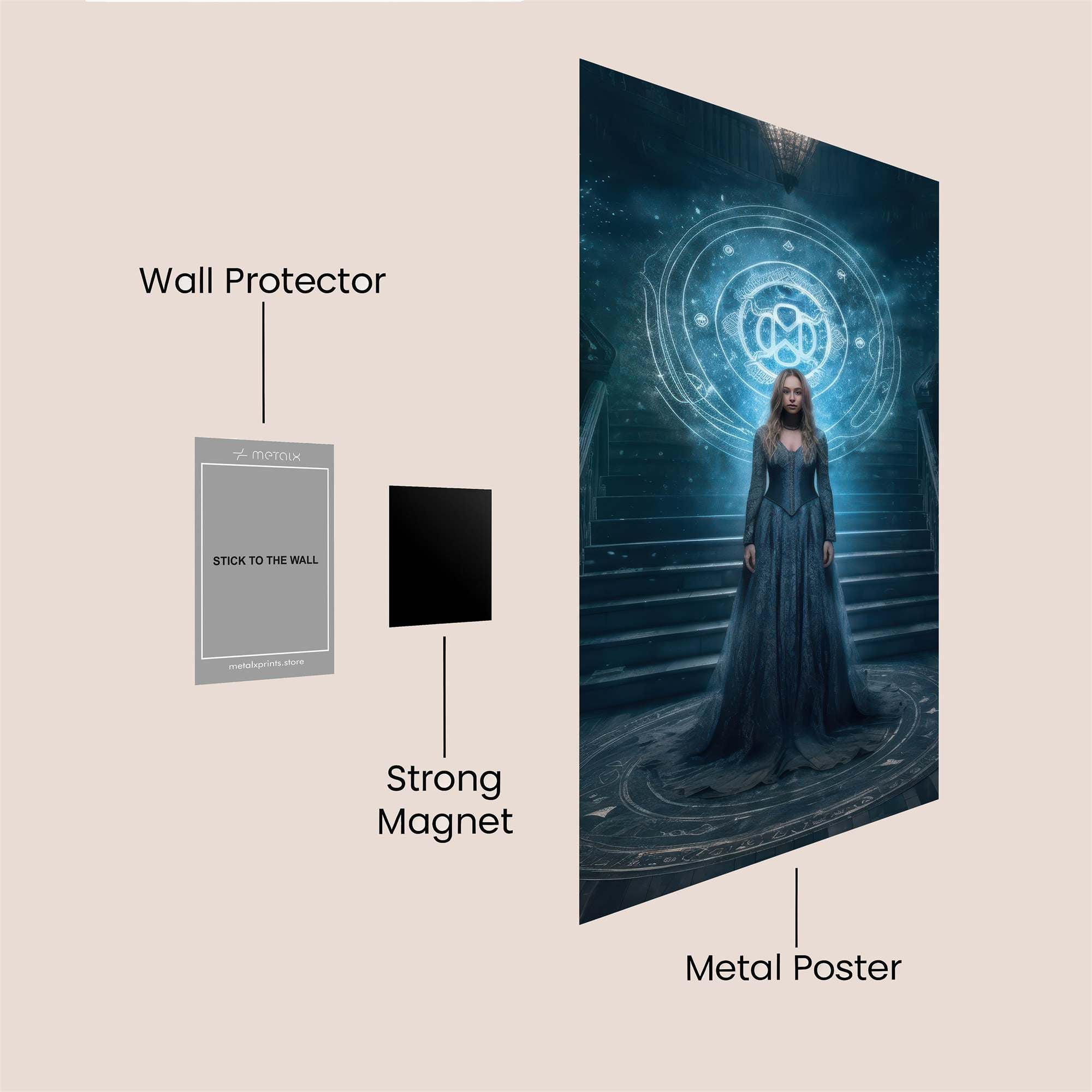 Mystic Enigma Safe Wall Magnetic / M