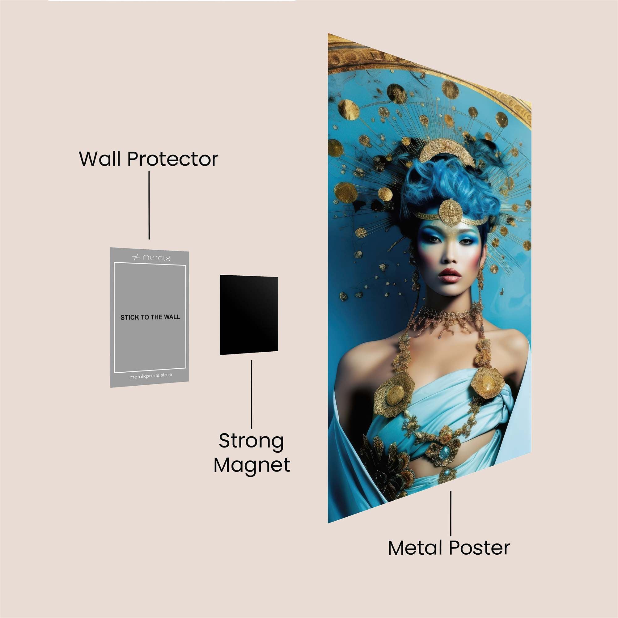 Celestial Majesty Safe Wall Magnetic / M