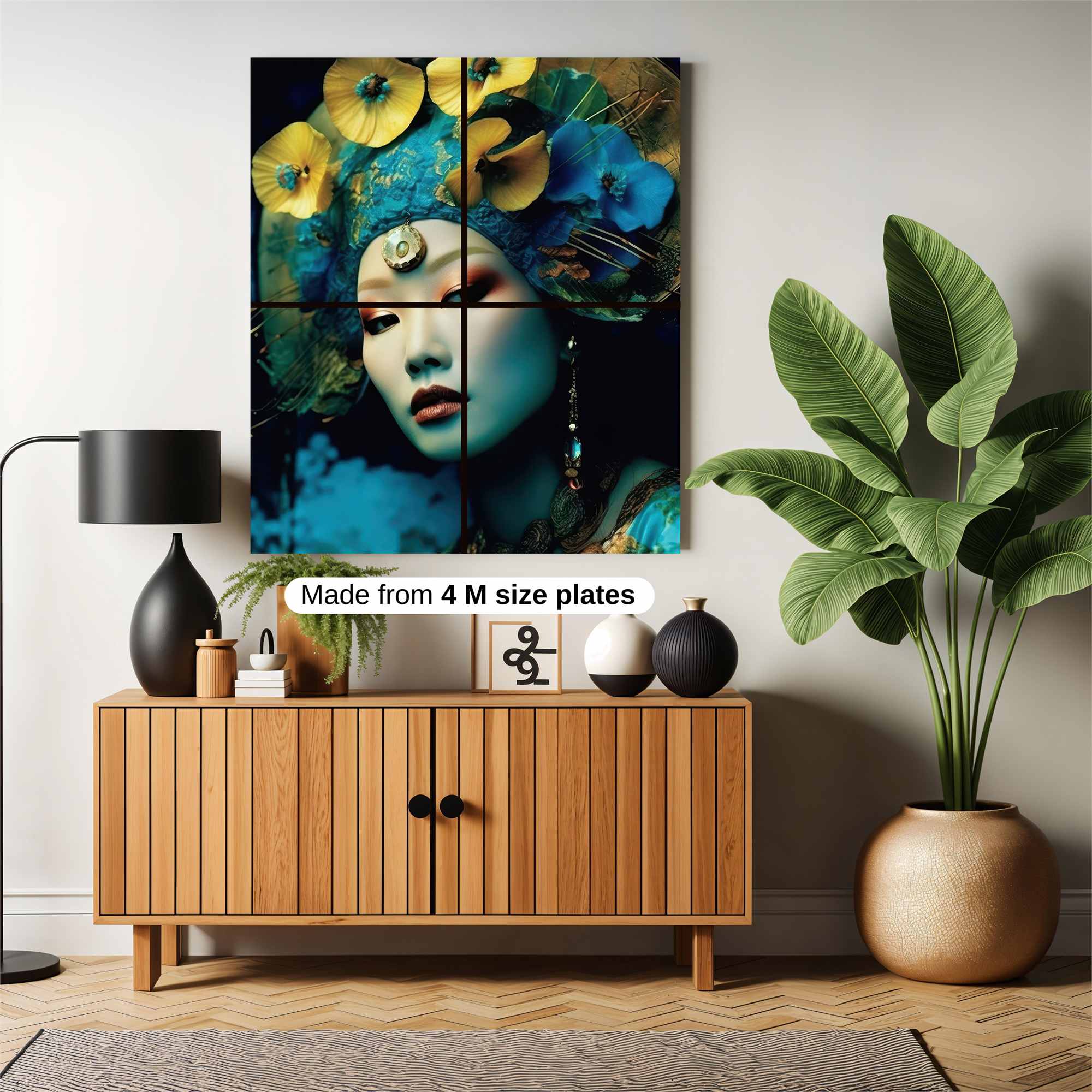 Floral Enigma Safe Wall Magnetic / M