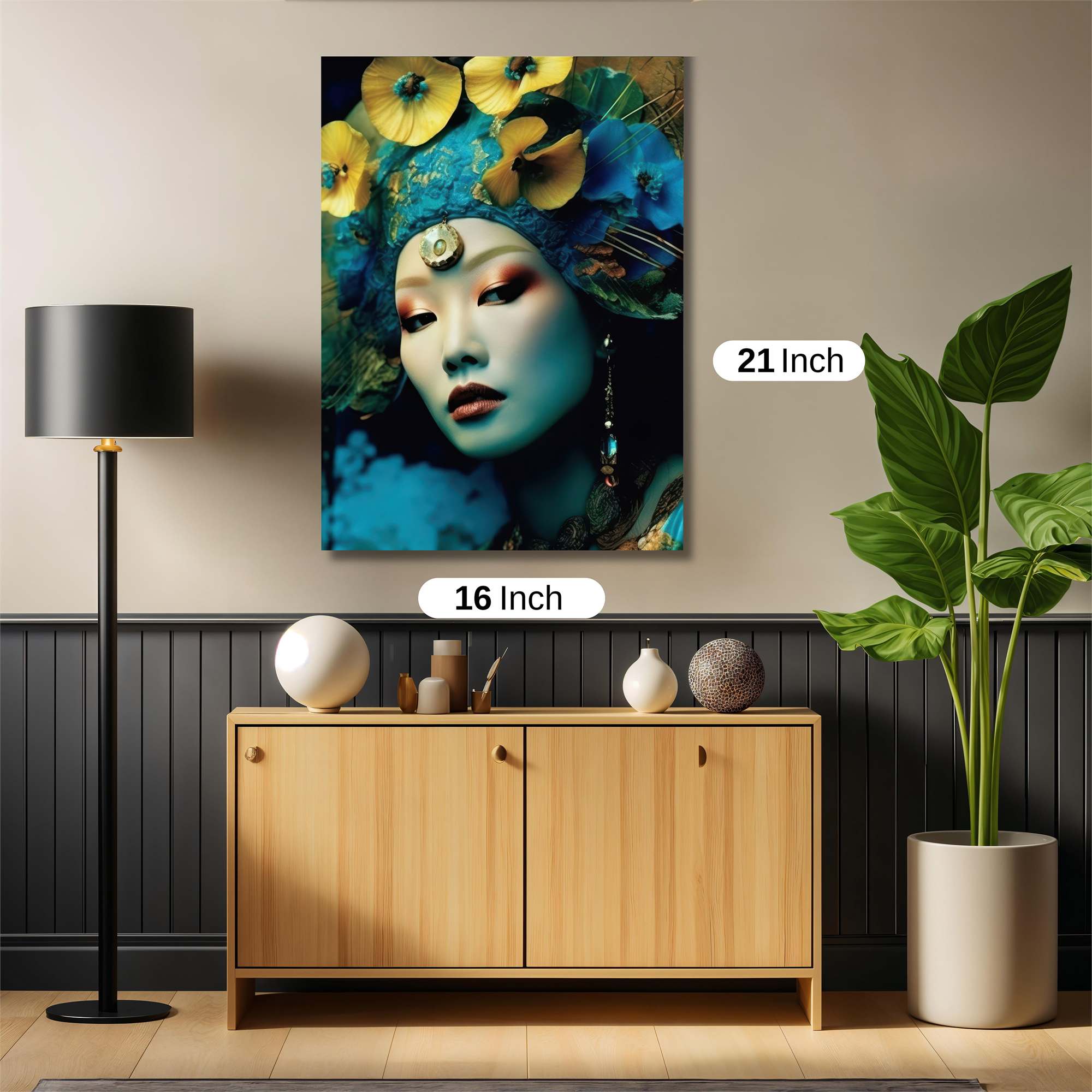 Floral Enigma Safe Wall Magnetic / M