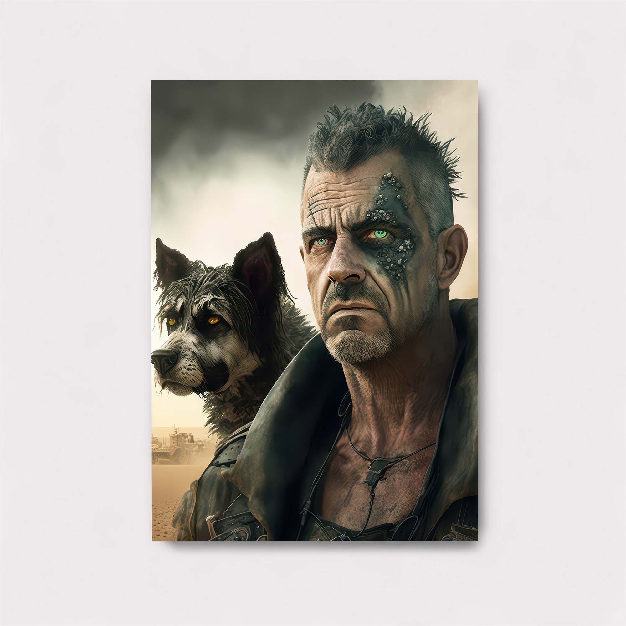 Wasteland Warrior Safe Wall Magnetic / M
