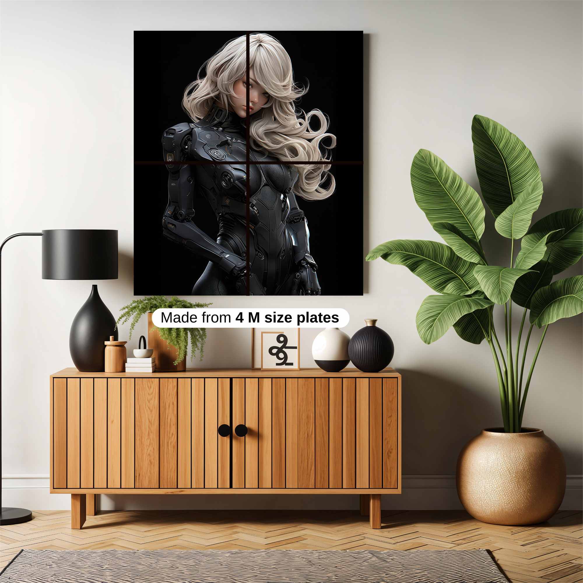 Cyber Enigma Safe Wall Magnetic / M