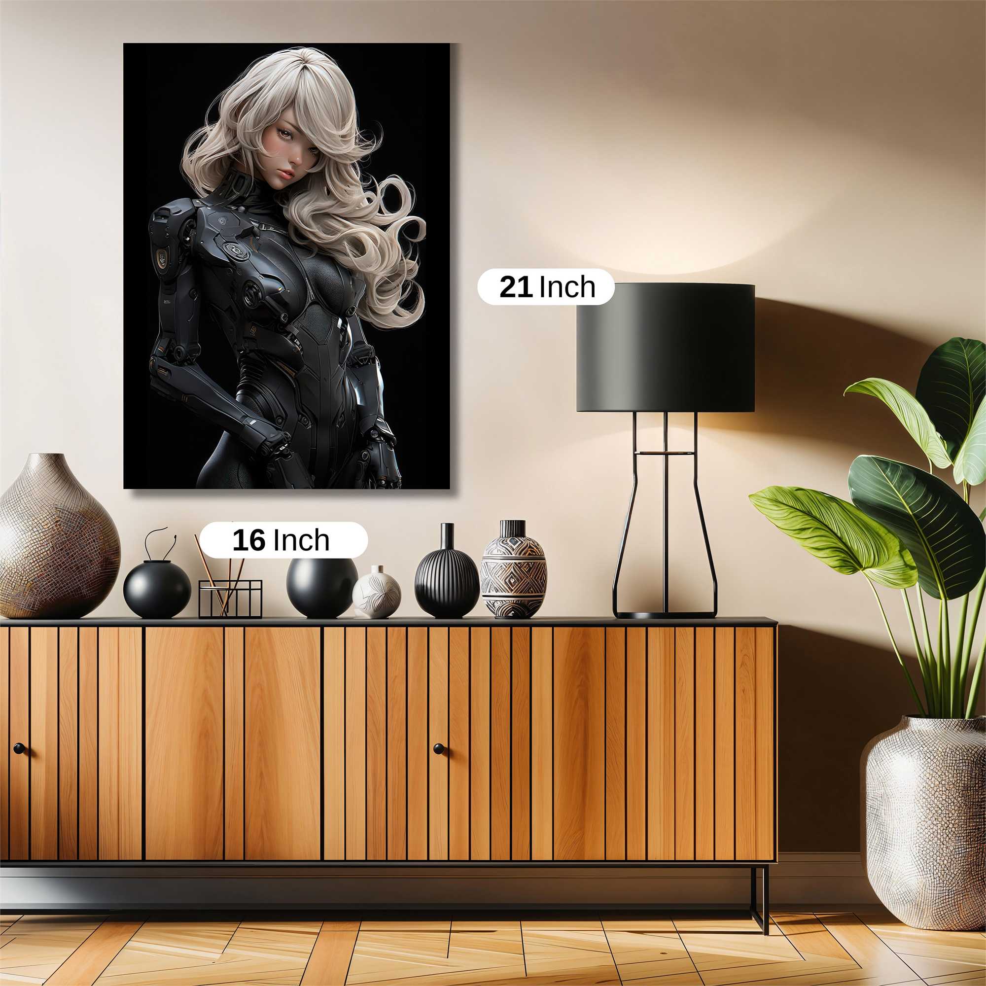 Cyber Enigma Safe Wall Magnetic / M