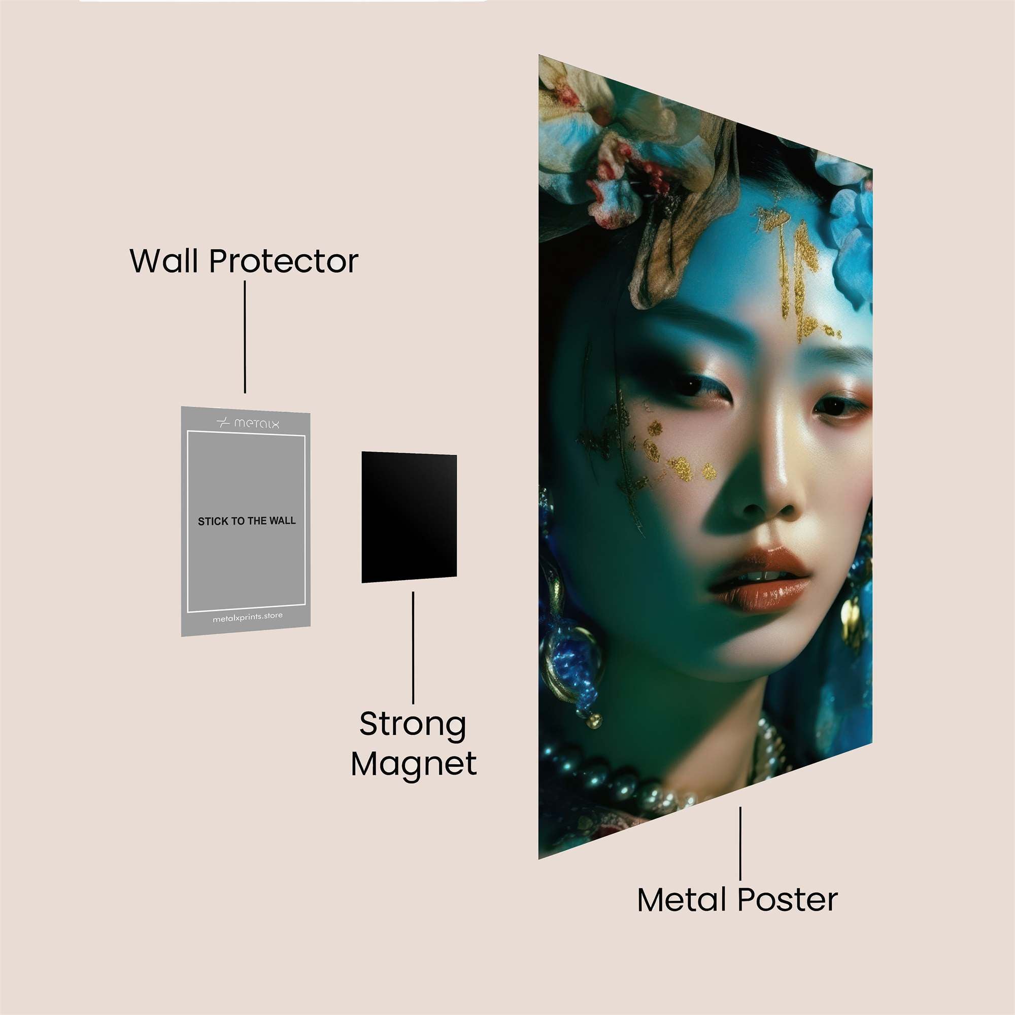 Orchid Enigma Safe Wall Magnetic / M