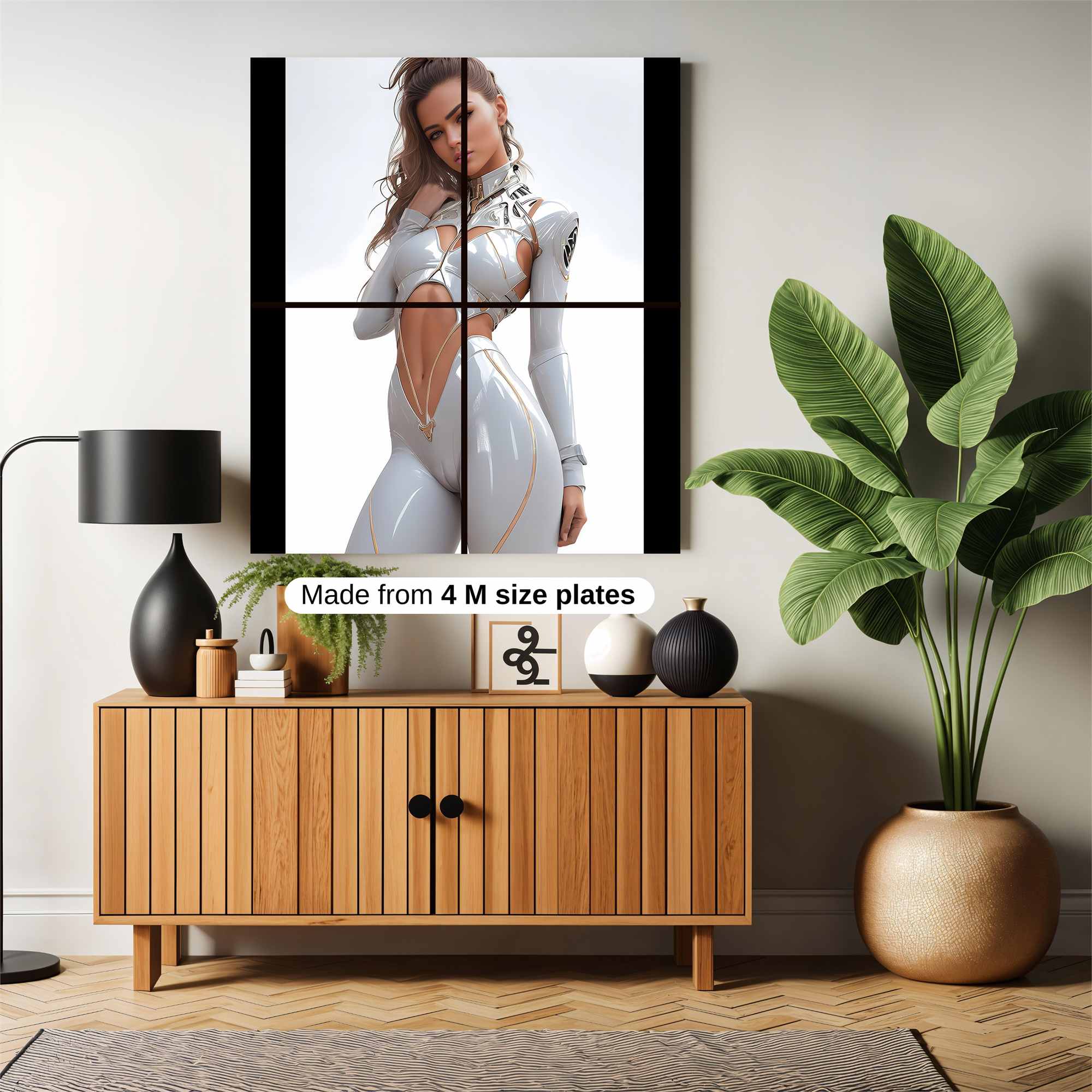 Cyber Enchantress Safe Wall Magnetic / M