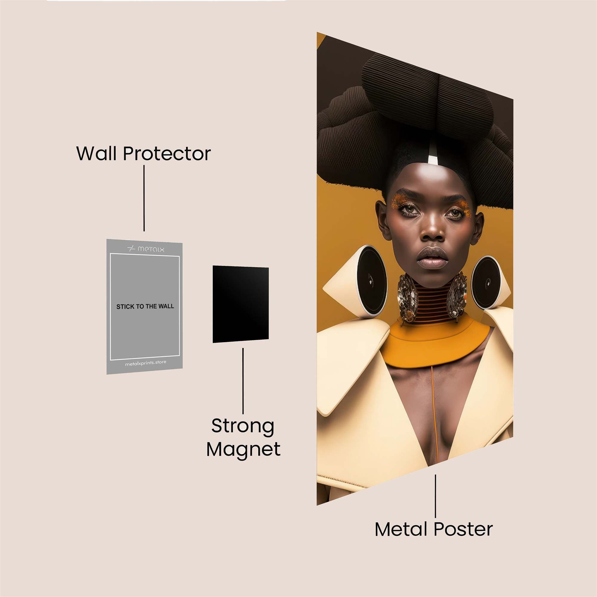 Graceful Majesty Safe Wall Magnetic / M