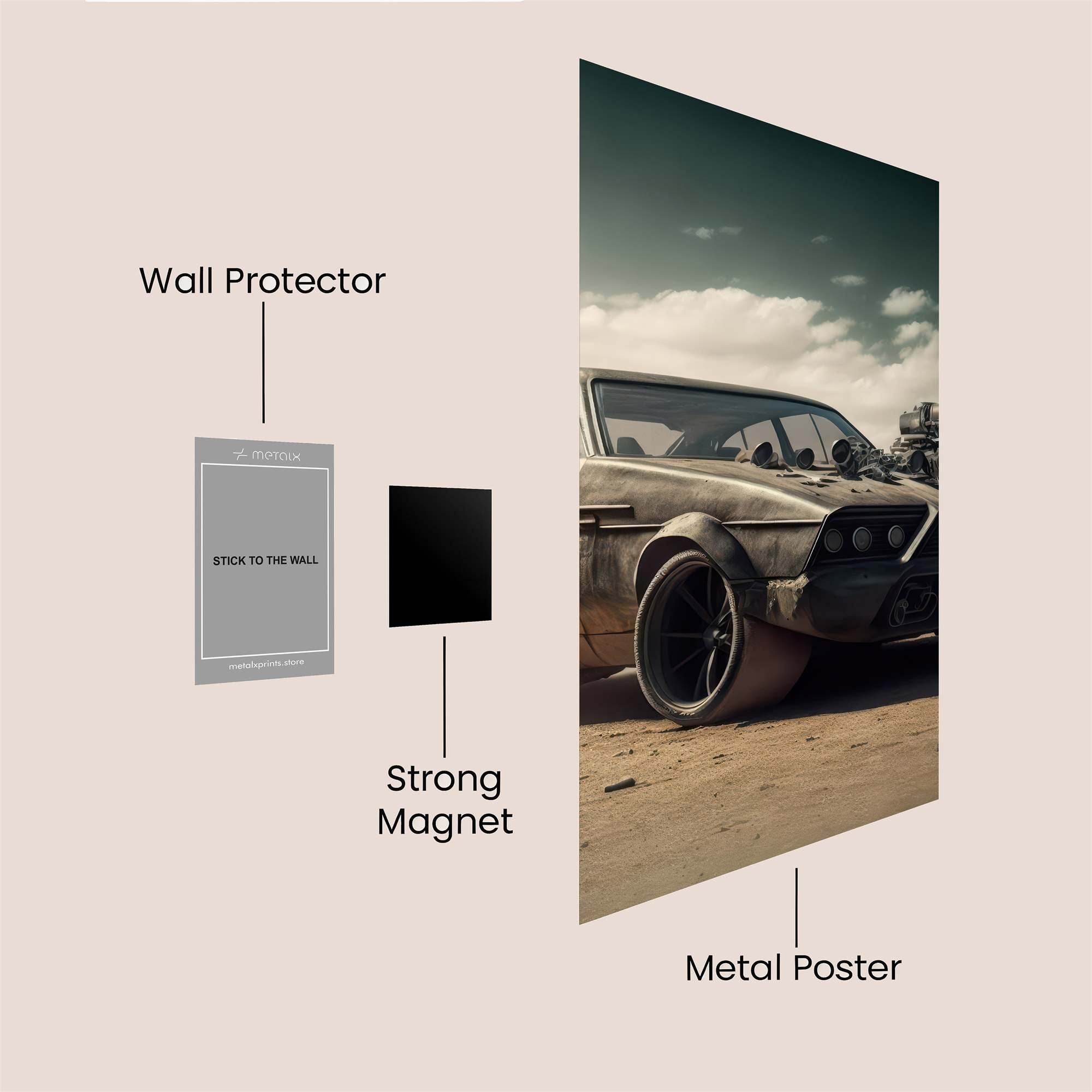 Interceptor Apocalyptic Safe Wall Magnetic / M