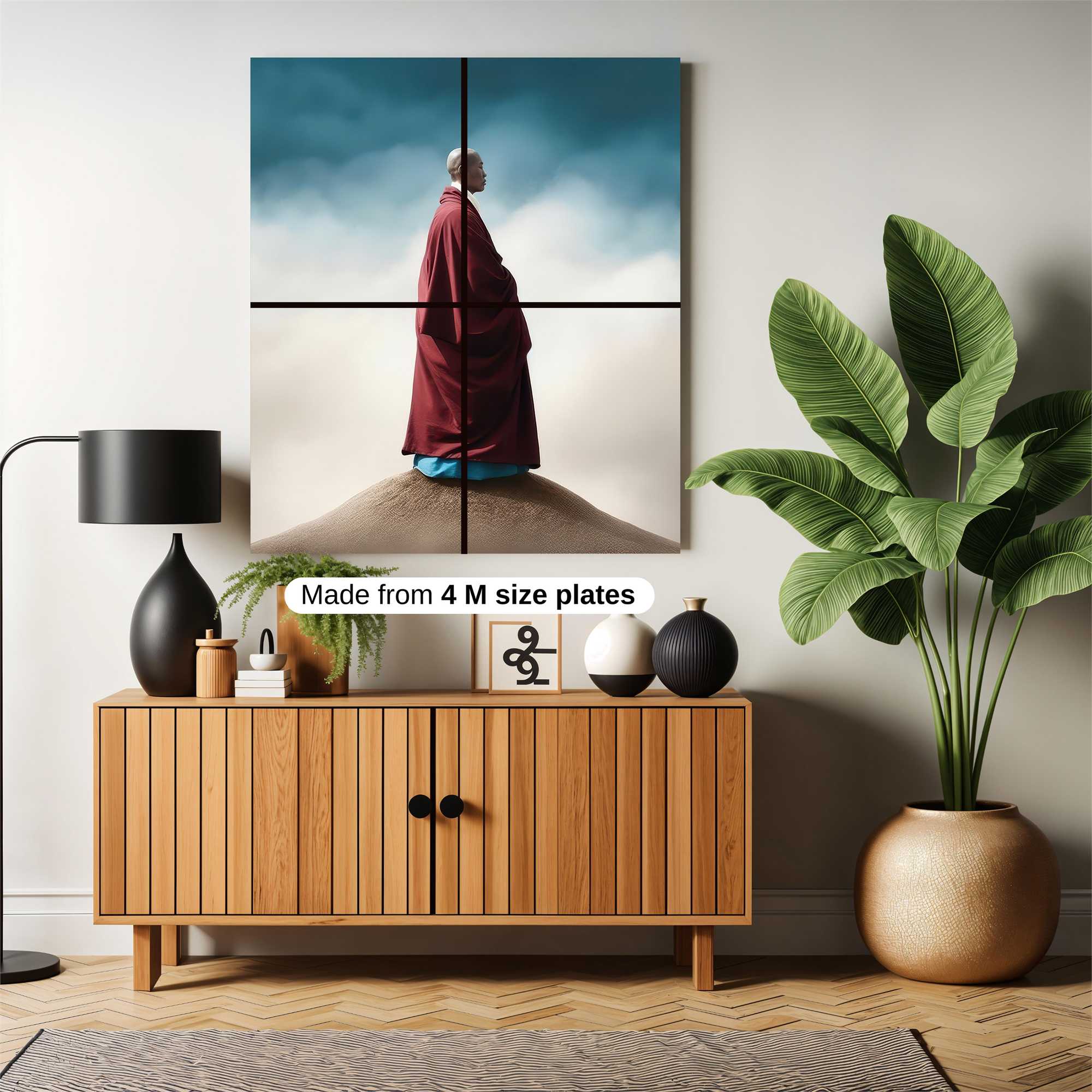 Monk Serene Safe Wall Magnetic / M