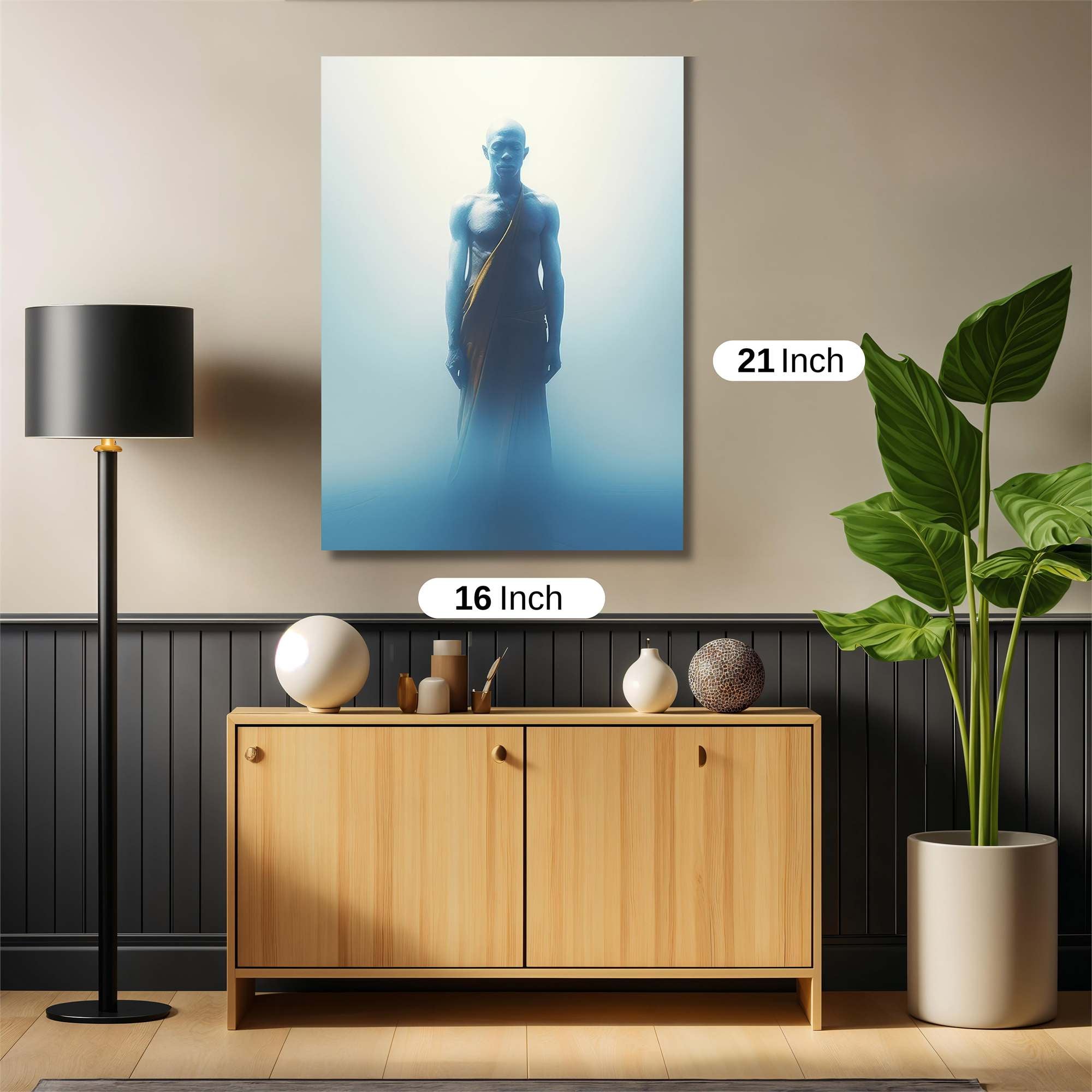 Monk Serene Safe Wall Magnetic / M