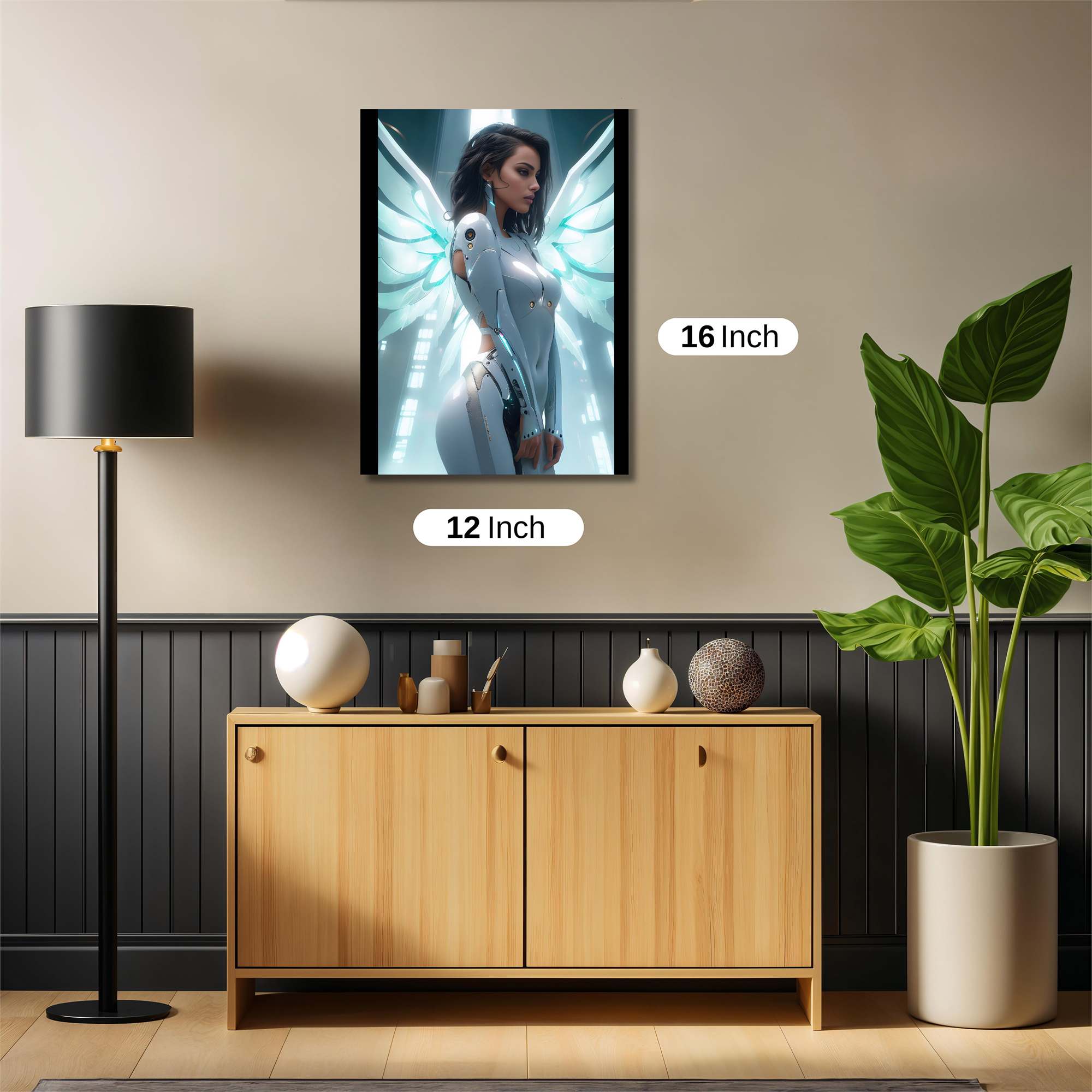 Angel Serenity Safe Wall Magnetic / M