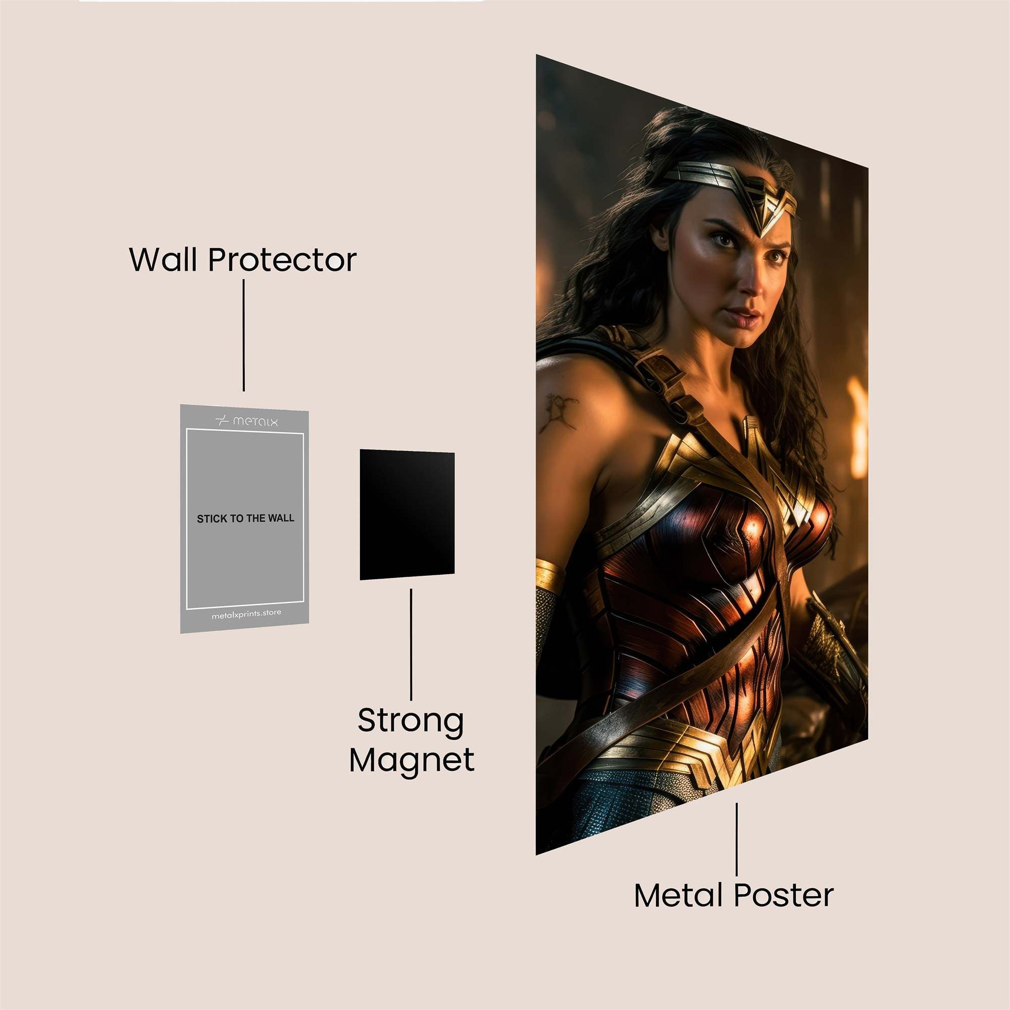 Wonder Intense Safe Wall Magnetic / M