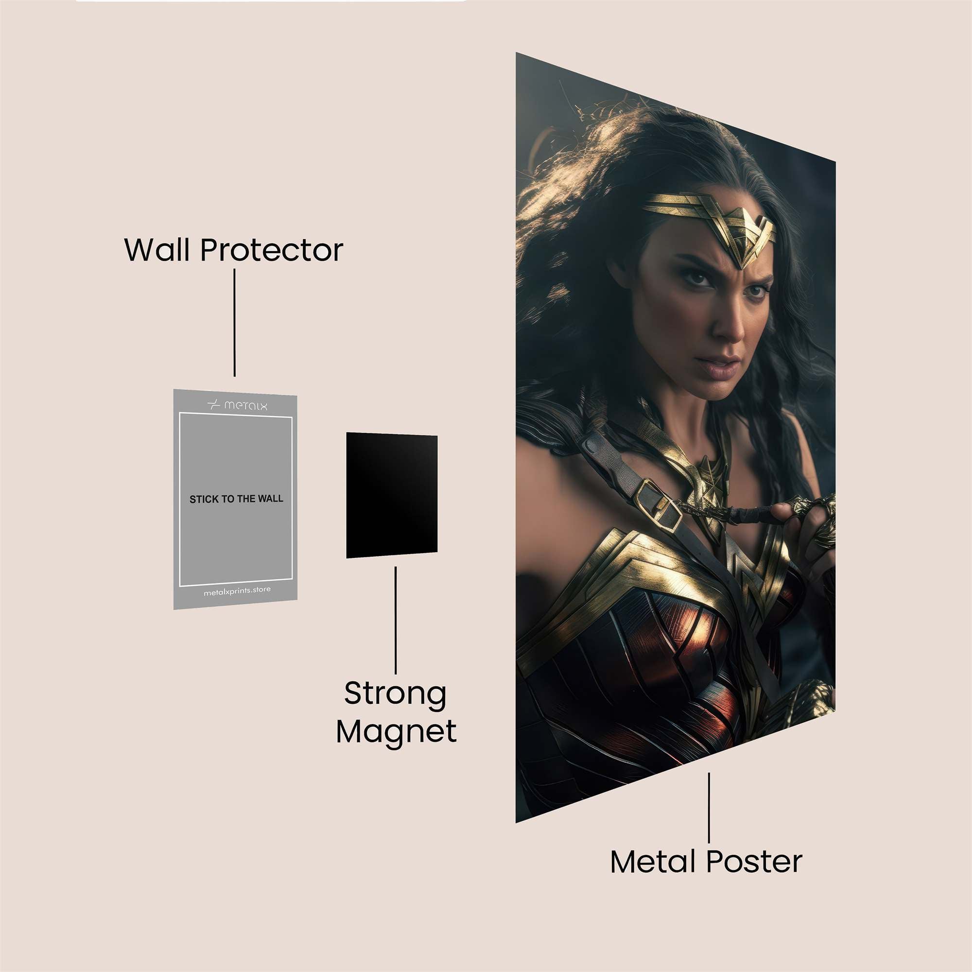 Wonder Resolute Safe Wall Magnetic / M