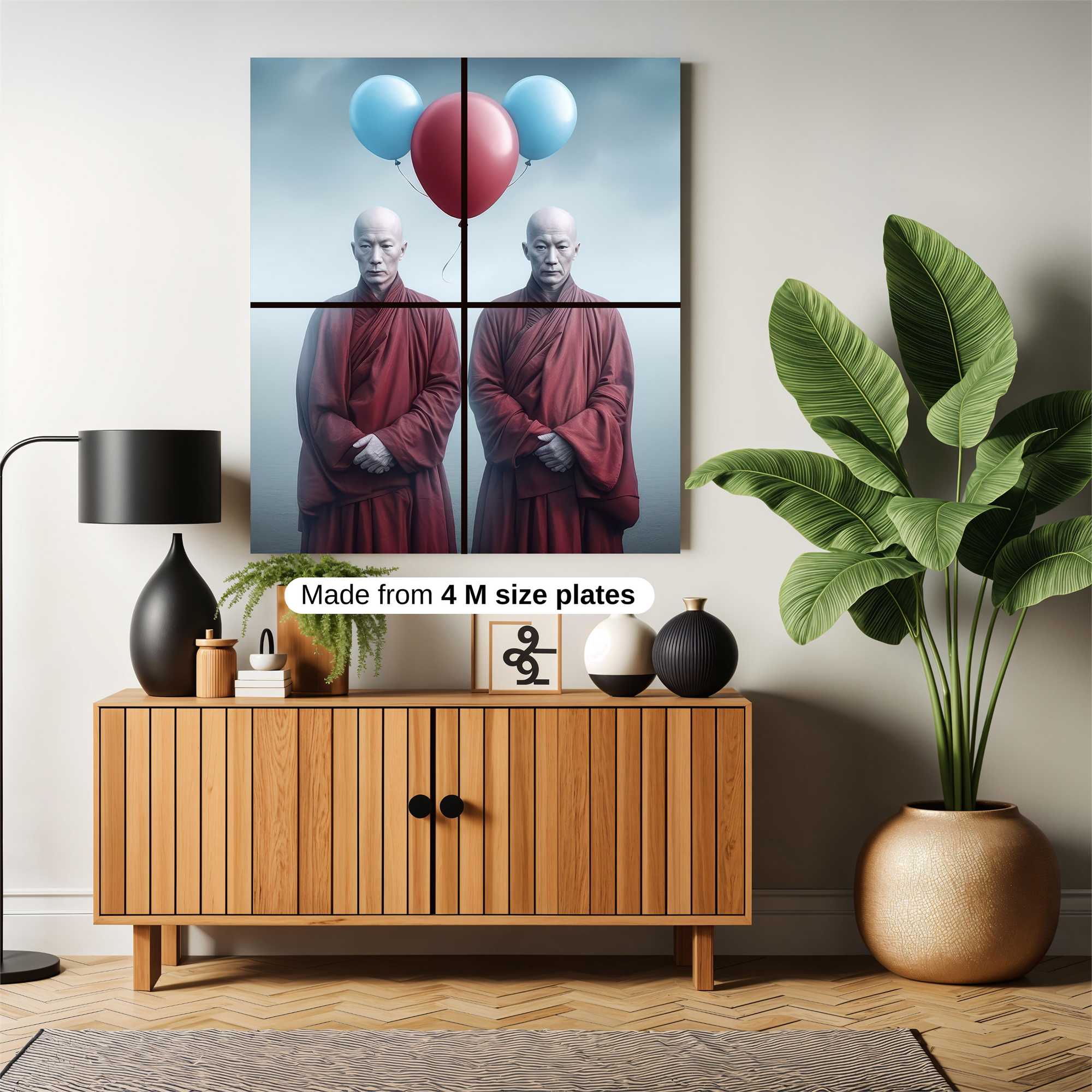 Monks Serene Safe Wall Magnetic / M