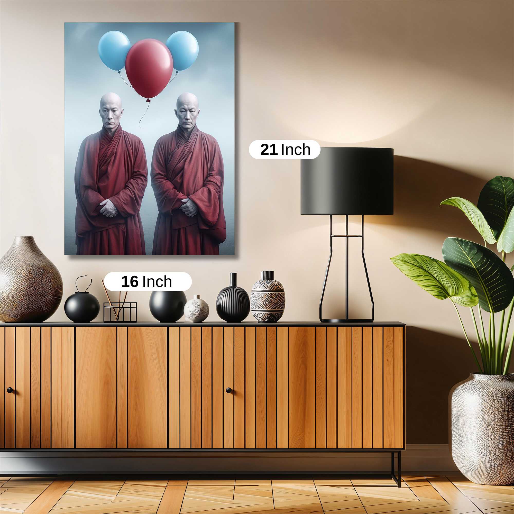 Monks Serene Safe Wall Magnetic / M