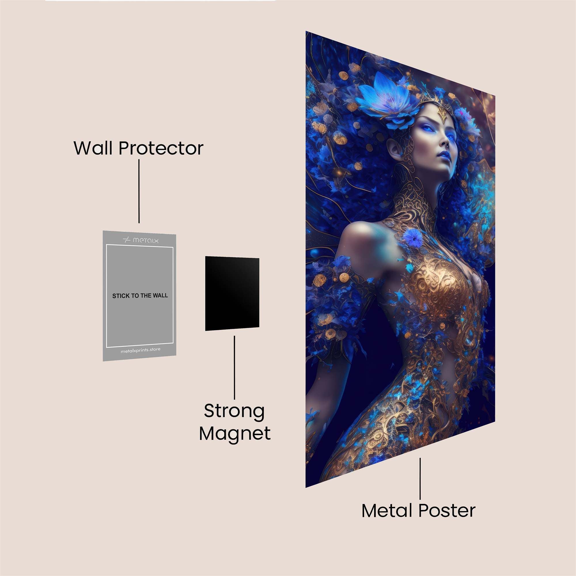 Fairy Enchantment Safe Wall Magnetic / M