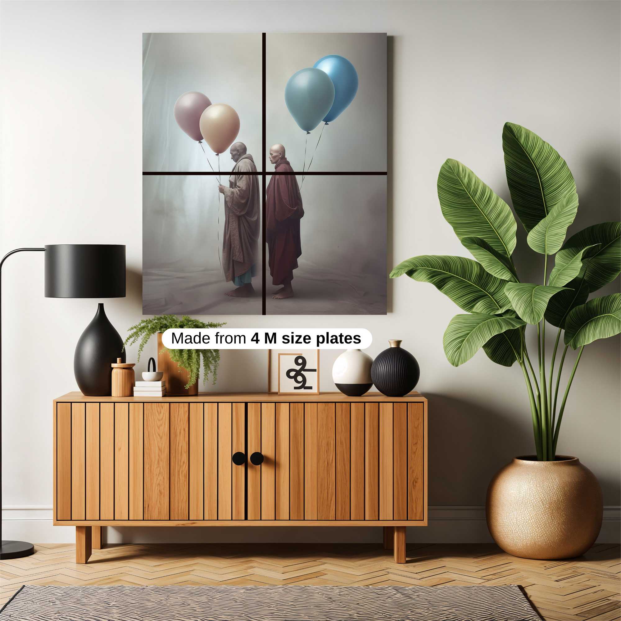 Monks Serenity Safe Wall Magnetic / M