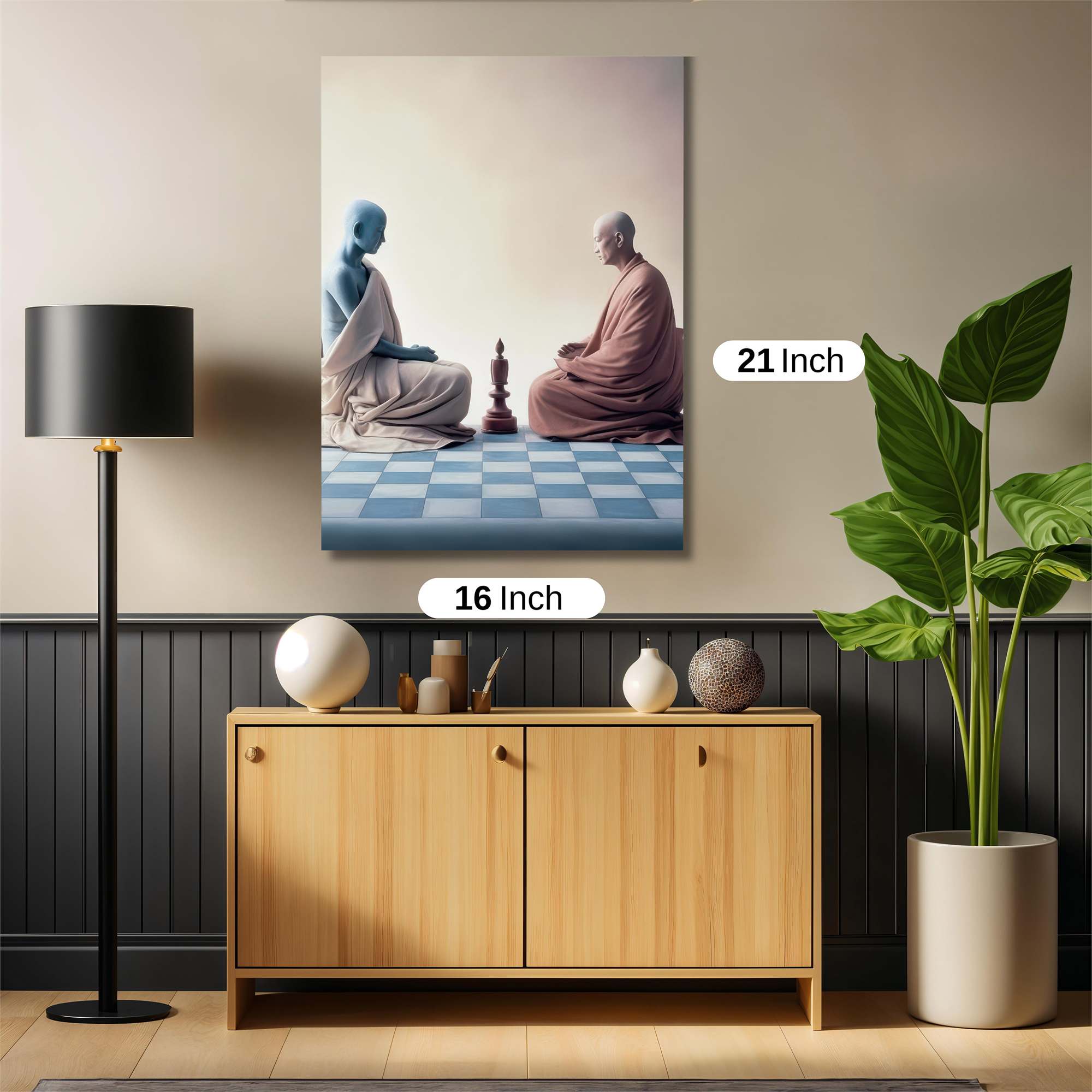 Monks' Match Safe Wall Magnetic / M