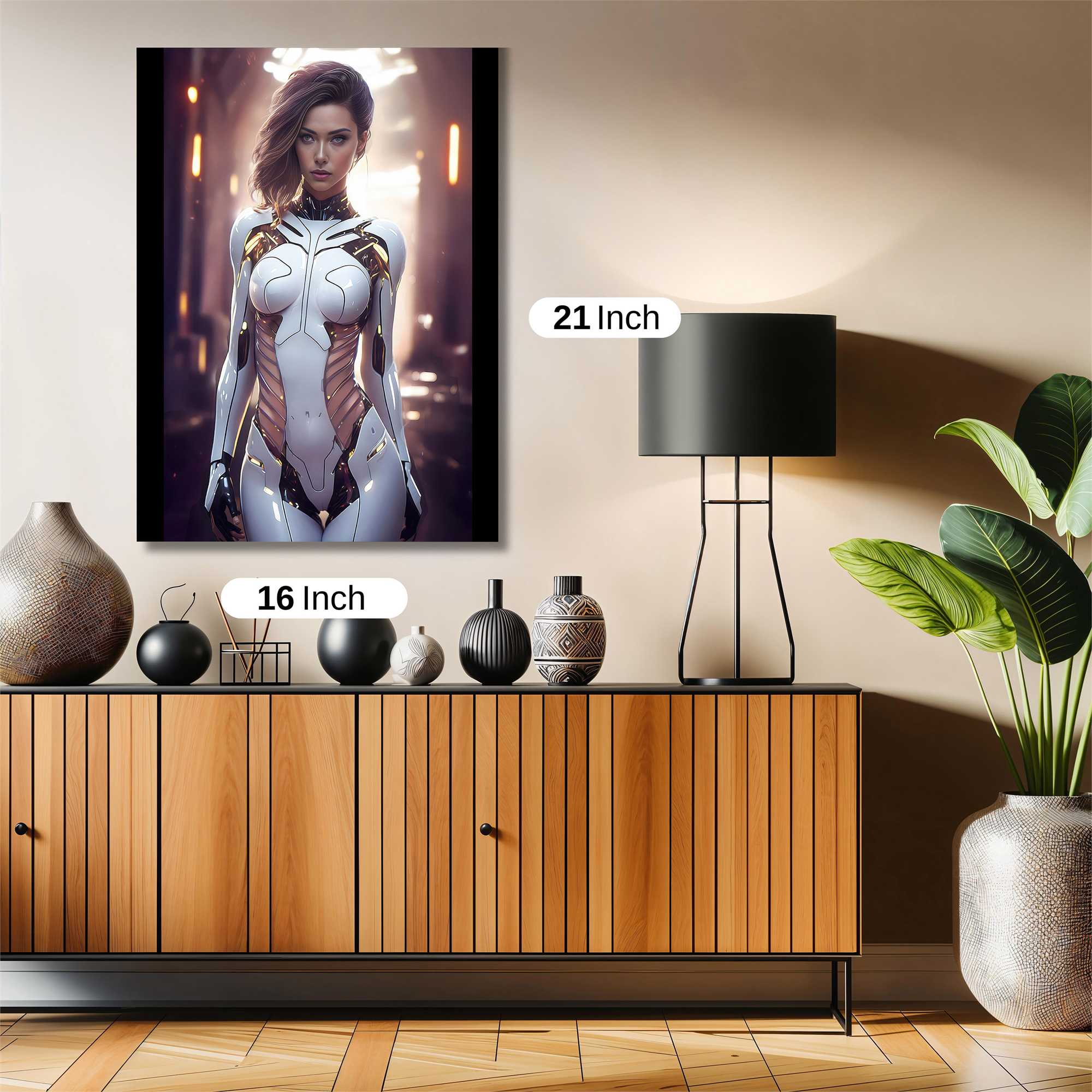 Cyber Enigma Safe Wall Magnetic / M