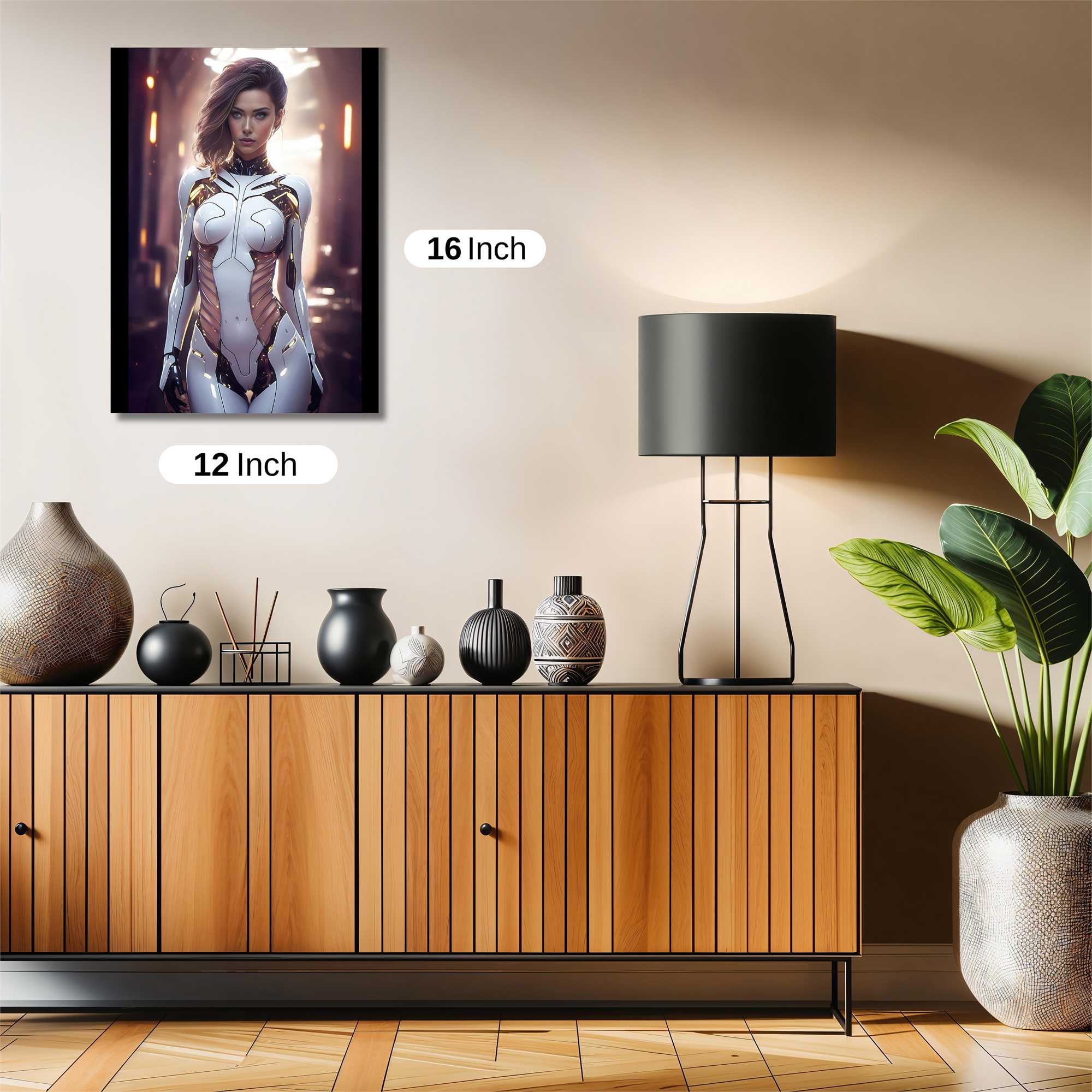 Cyber Enigma Safe Wall Magnetic / M