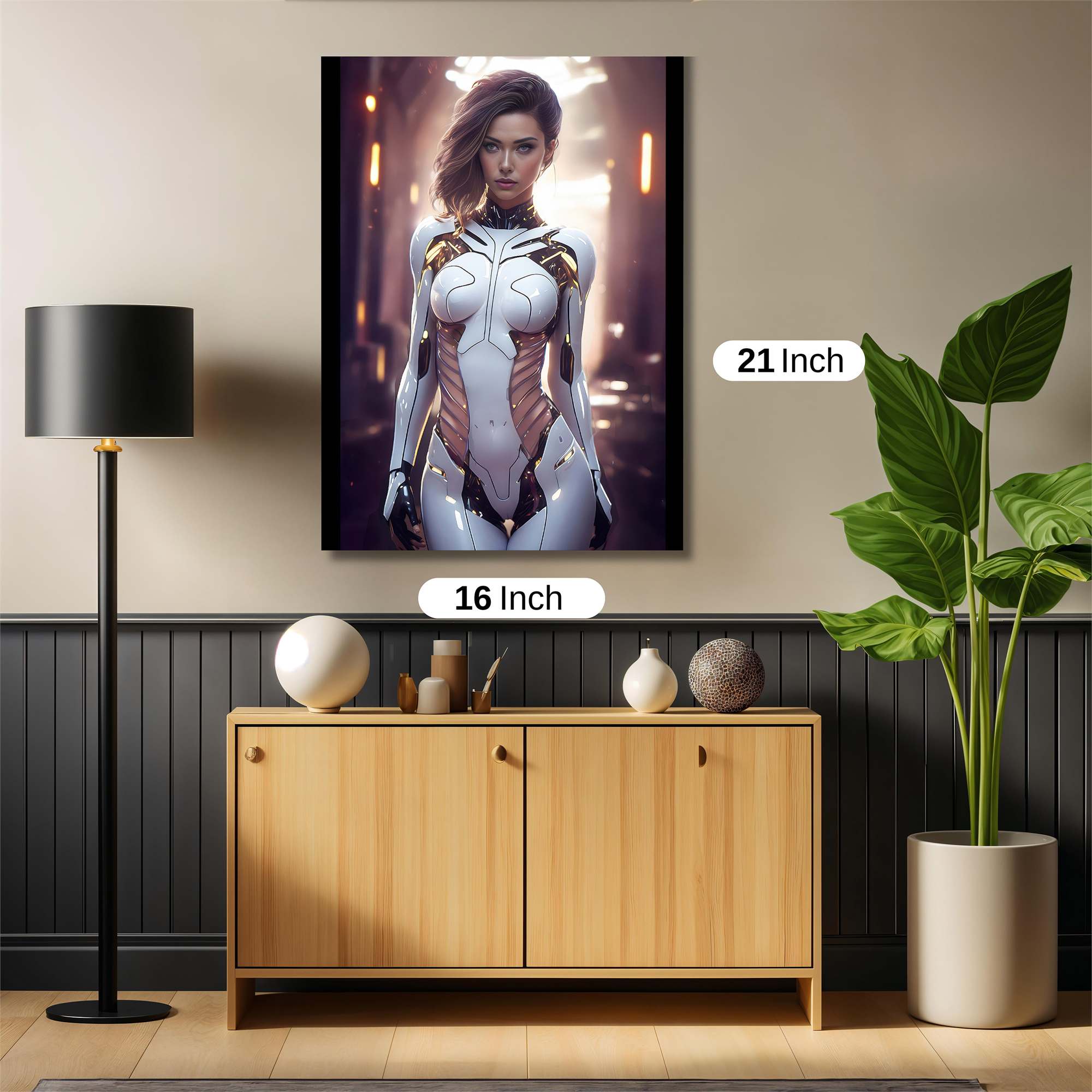 Cyber Enigma Safe Wall Magnetic / M