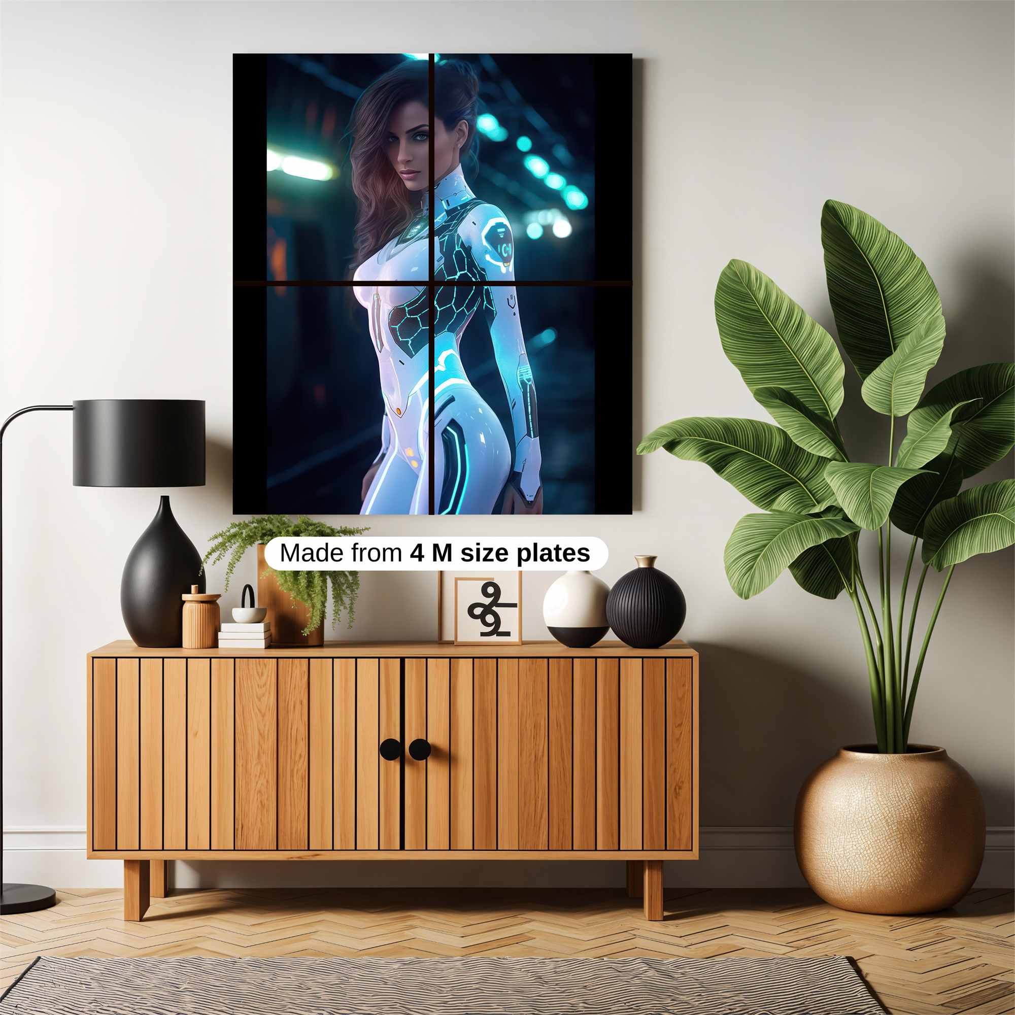 Cyber Enigma Safe Wall Magnetic / M