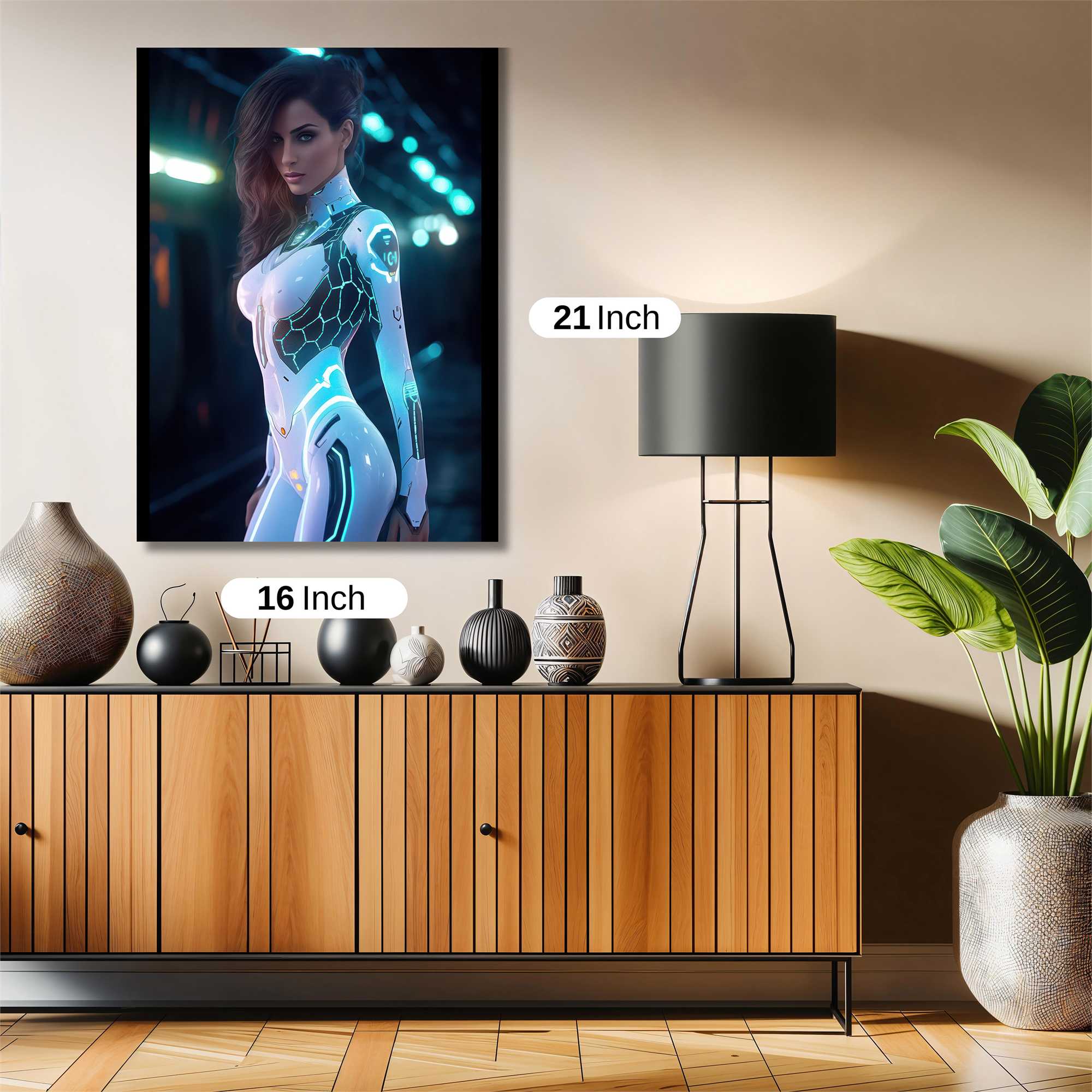 Cyber Enigma Safe Wall Magnetic / M