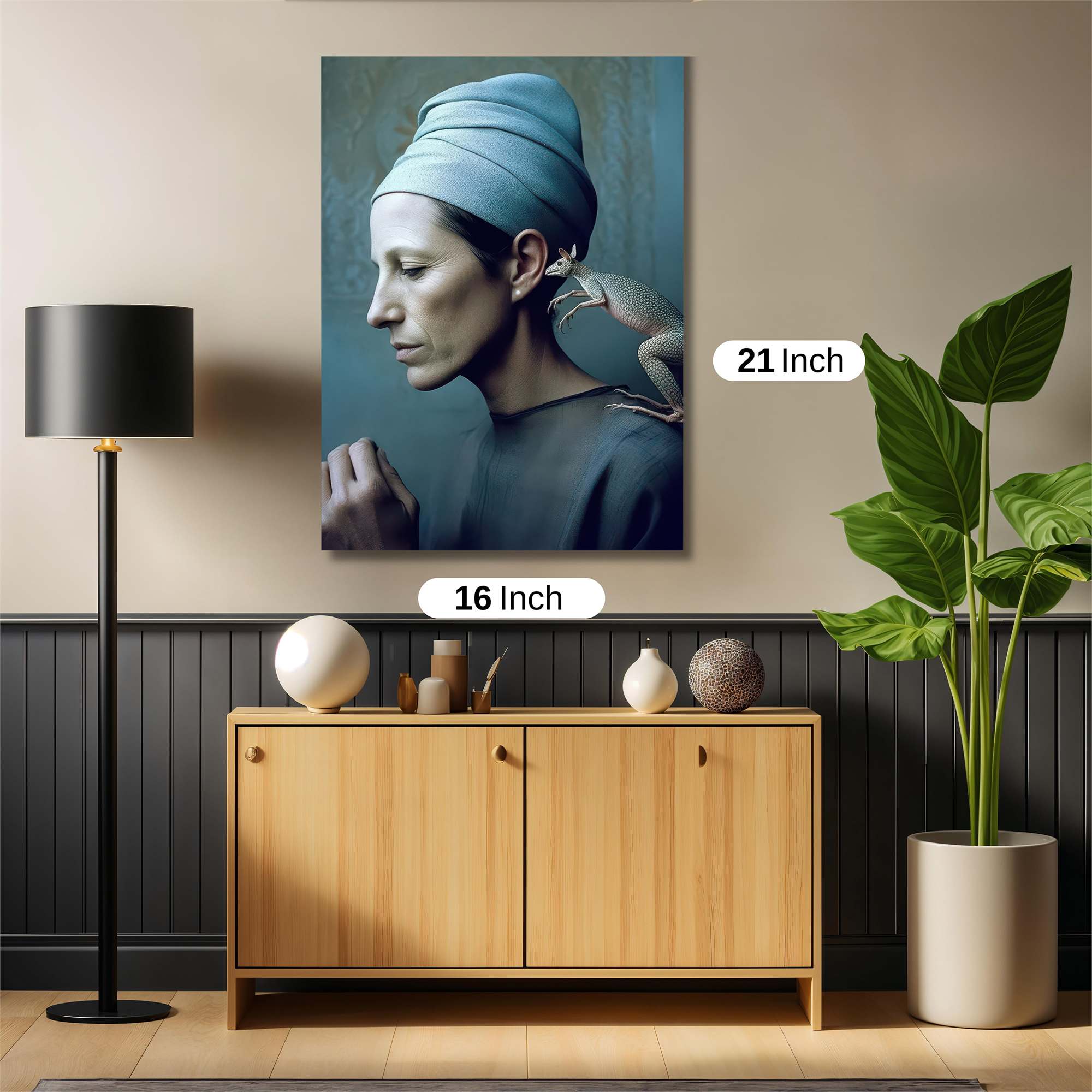 Surreal Serenity Safe Wall Magnetic / M