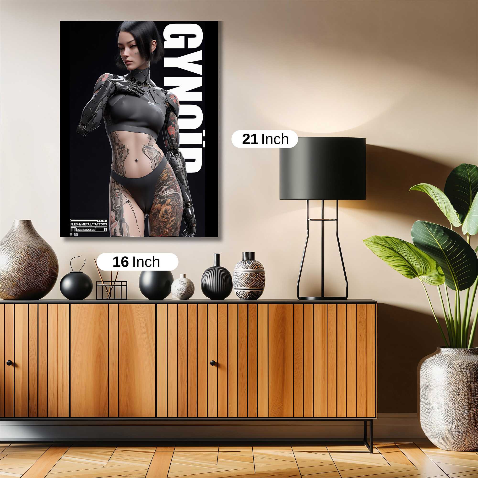 Cyber Enigma Safe Wall Magnetic / M