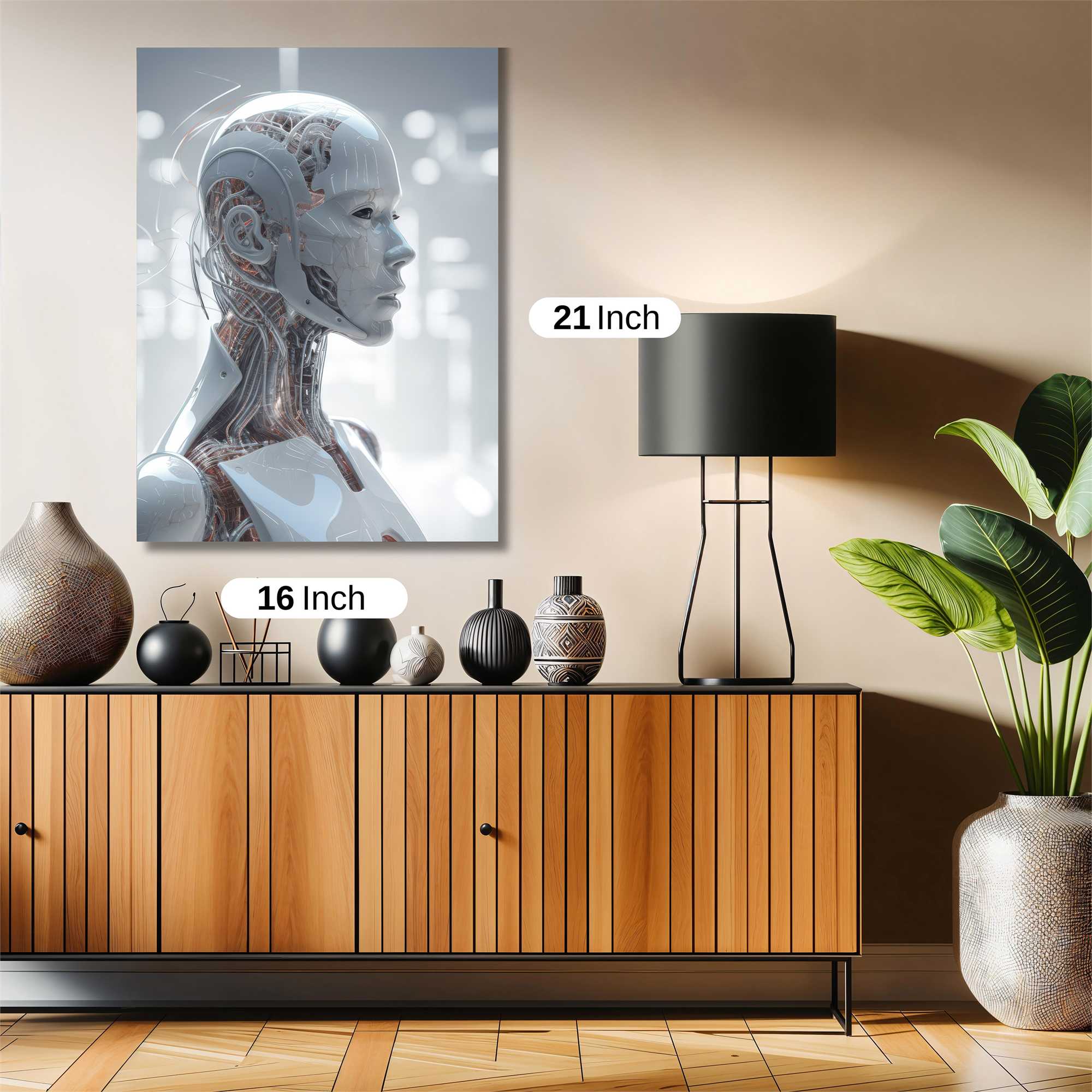 Robot Elegance Safe Wall Magnetic / M