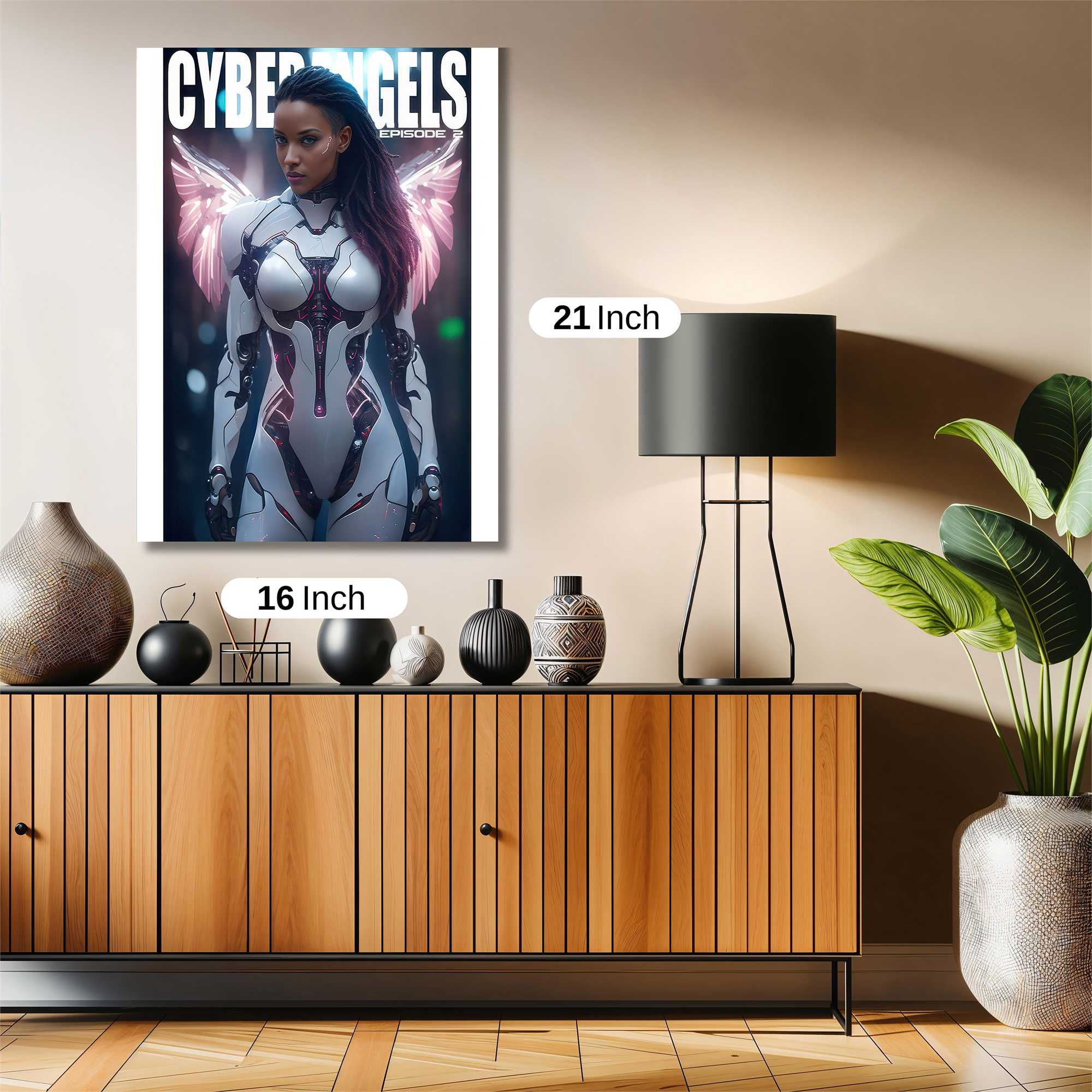 Cyber Angel Safe Wall Magnetic / M