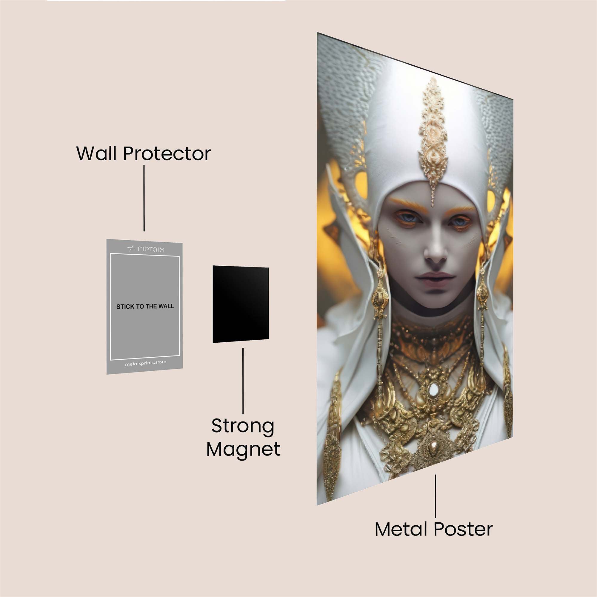 Neon Bliss Safe Wall Magnetic / M