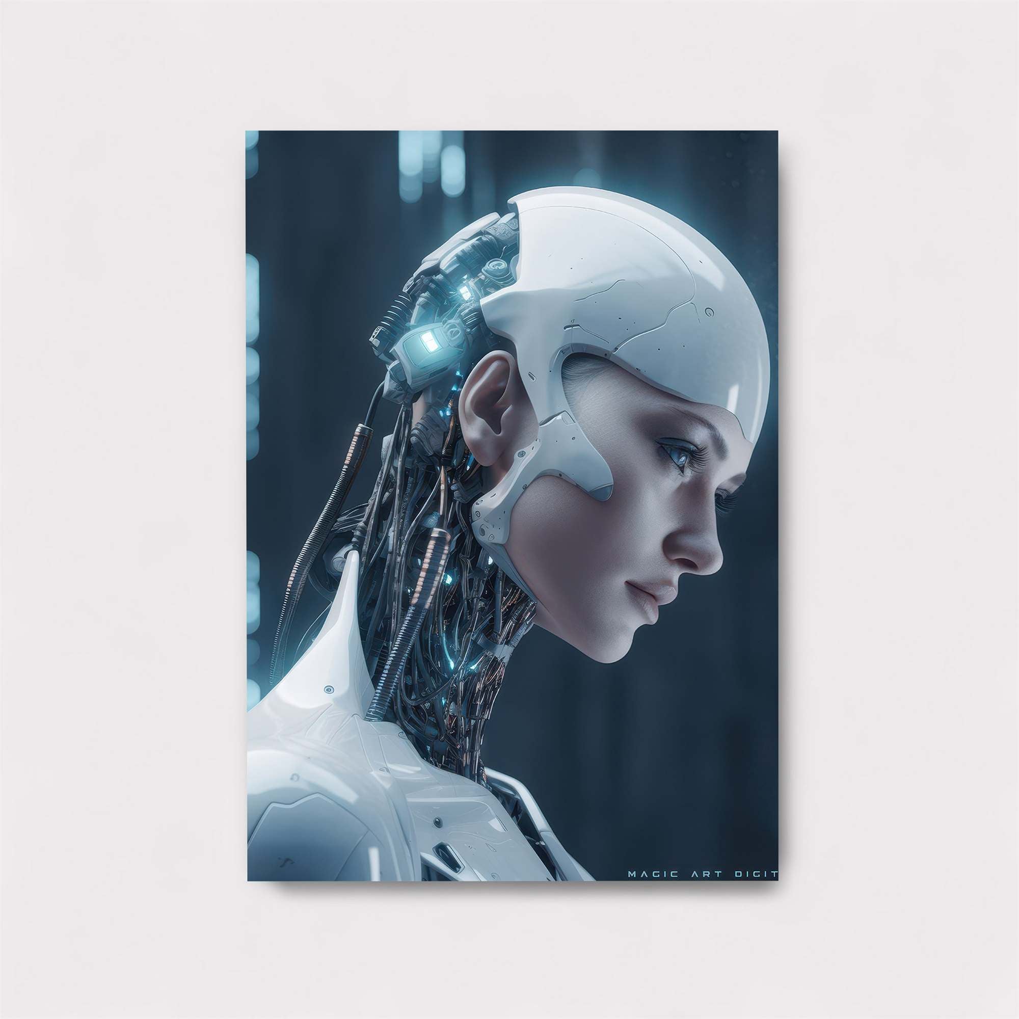 Robot Elegance Safe Wall Magnetic / M