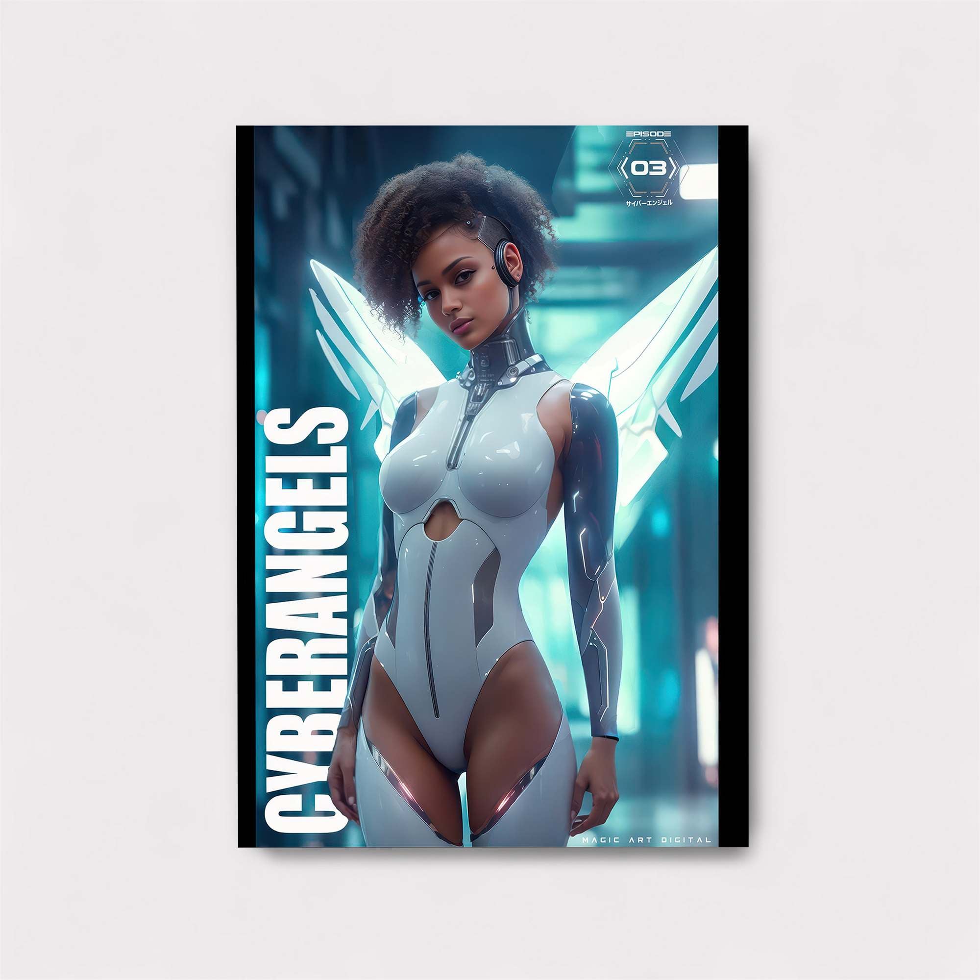 Cyber Serenity Safe Wall Magnetic / M