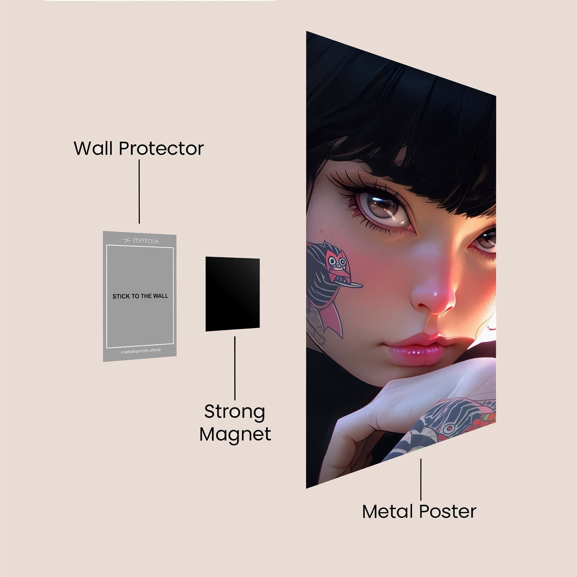 Mystic Enigma Safe Wall Magnetic / M