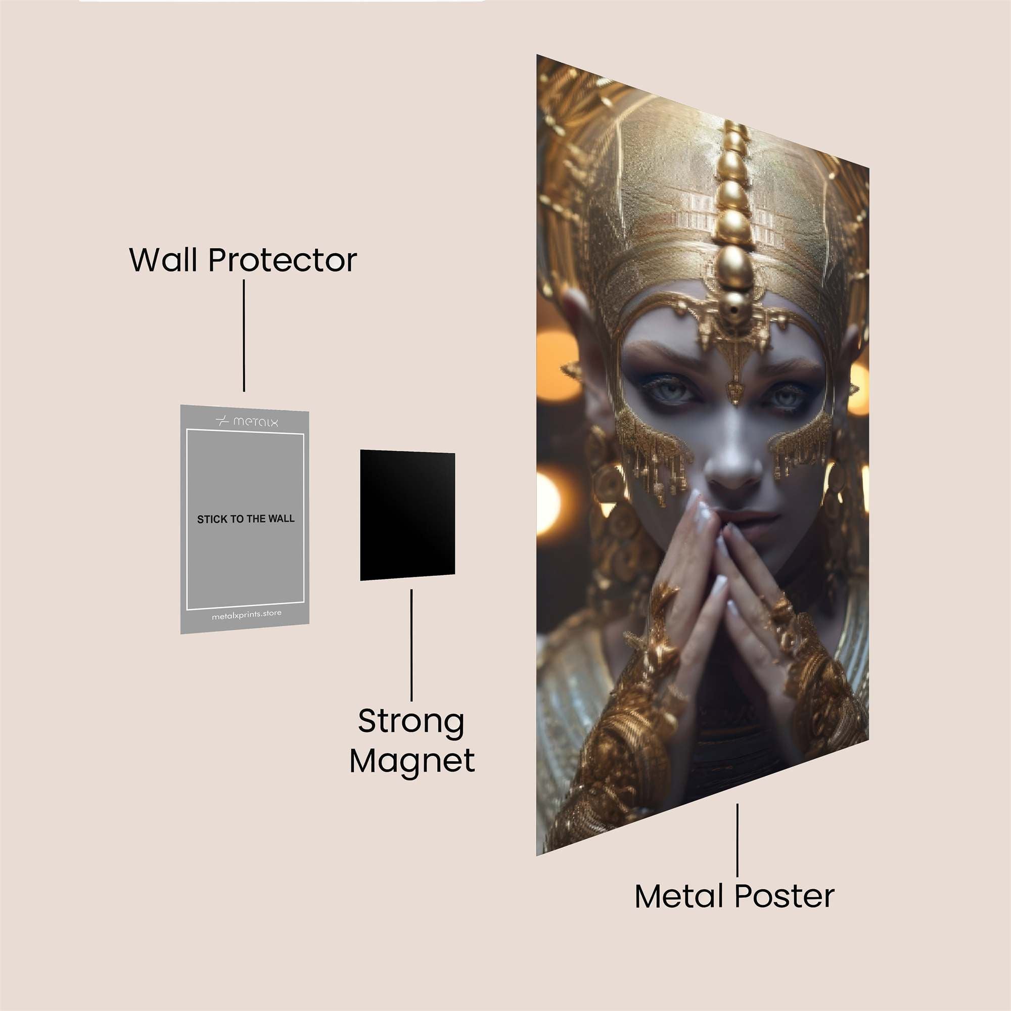 Fox Serene Safe Wall Magnetic / M