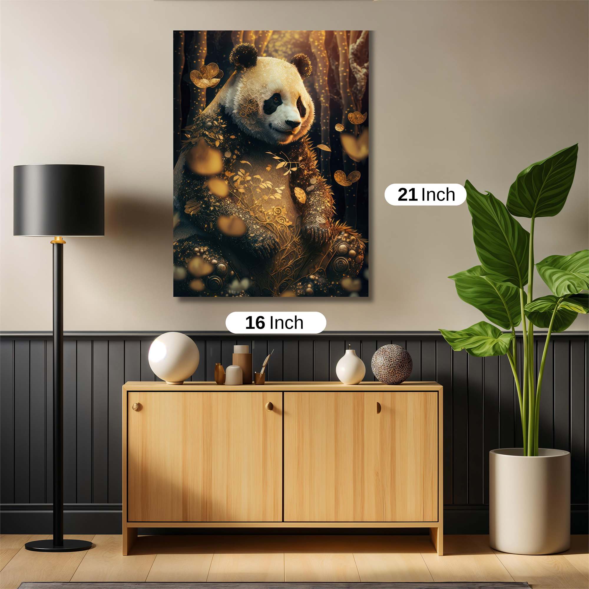 Panda Enchantment Safe Wall Magnetic / M