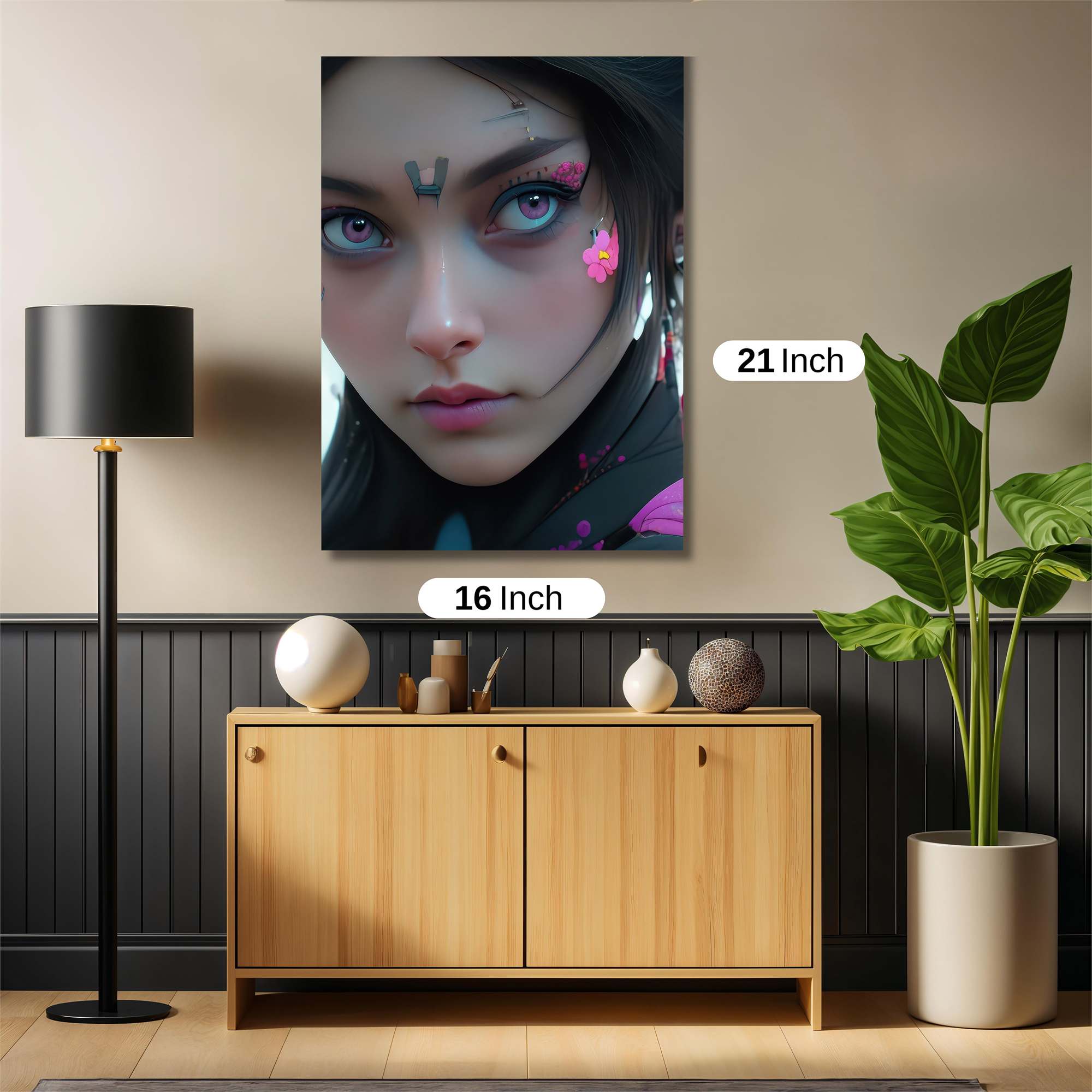 Mystic Blossom Safe Wall Magnetic / M