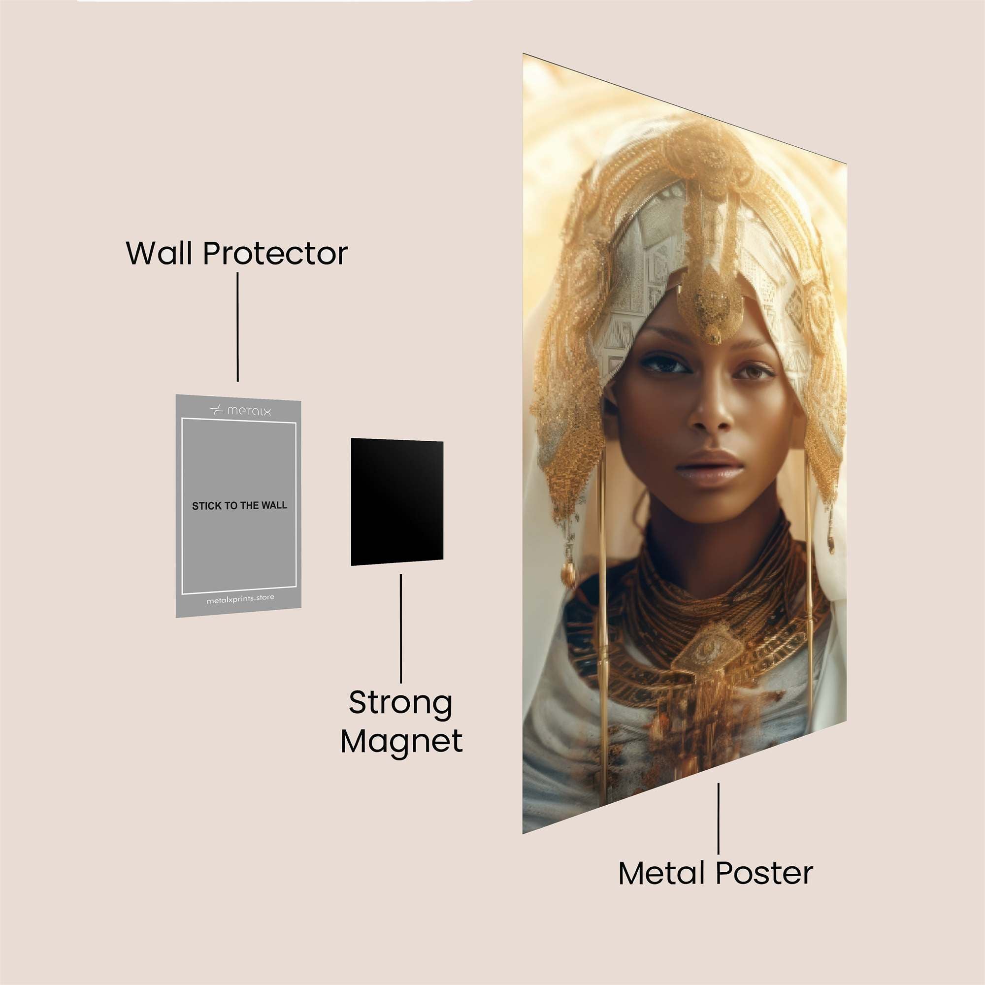 Cyber Empress Safe Wall Magnetic / M