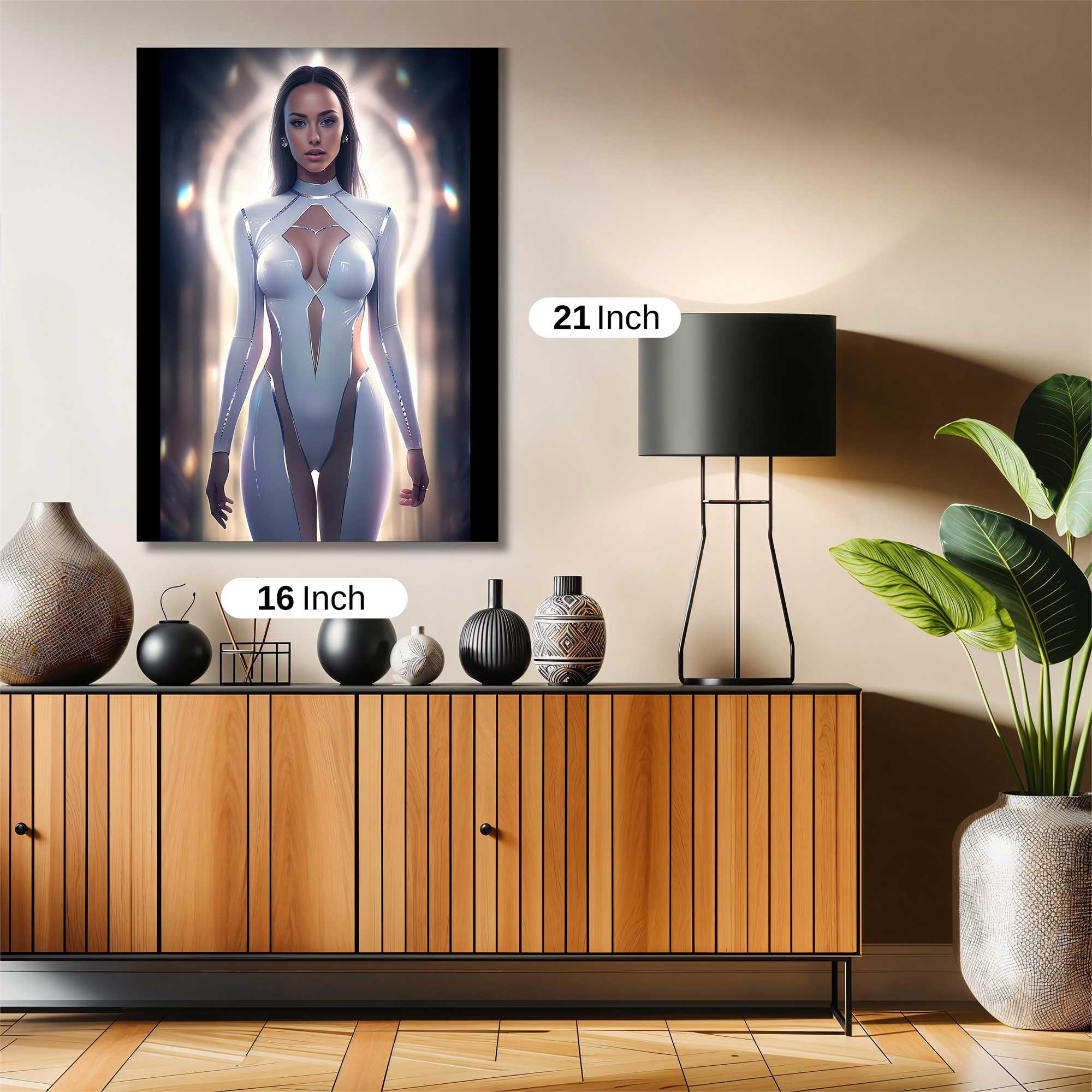 Luminous Elegance Safe Wall Magnetic / M