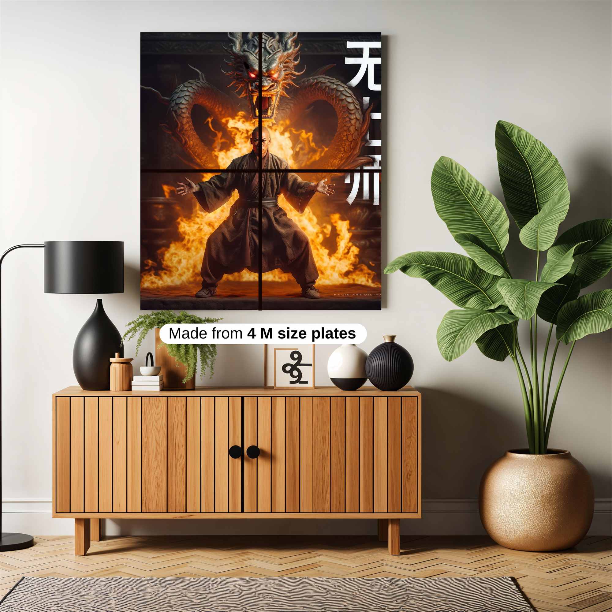Monk Fury Safe Wall Magnetic / M