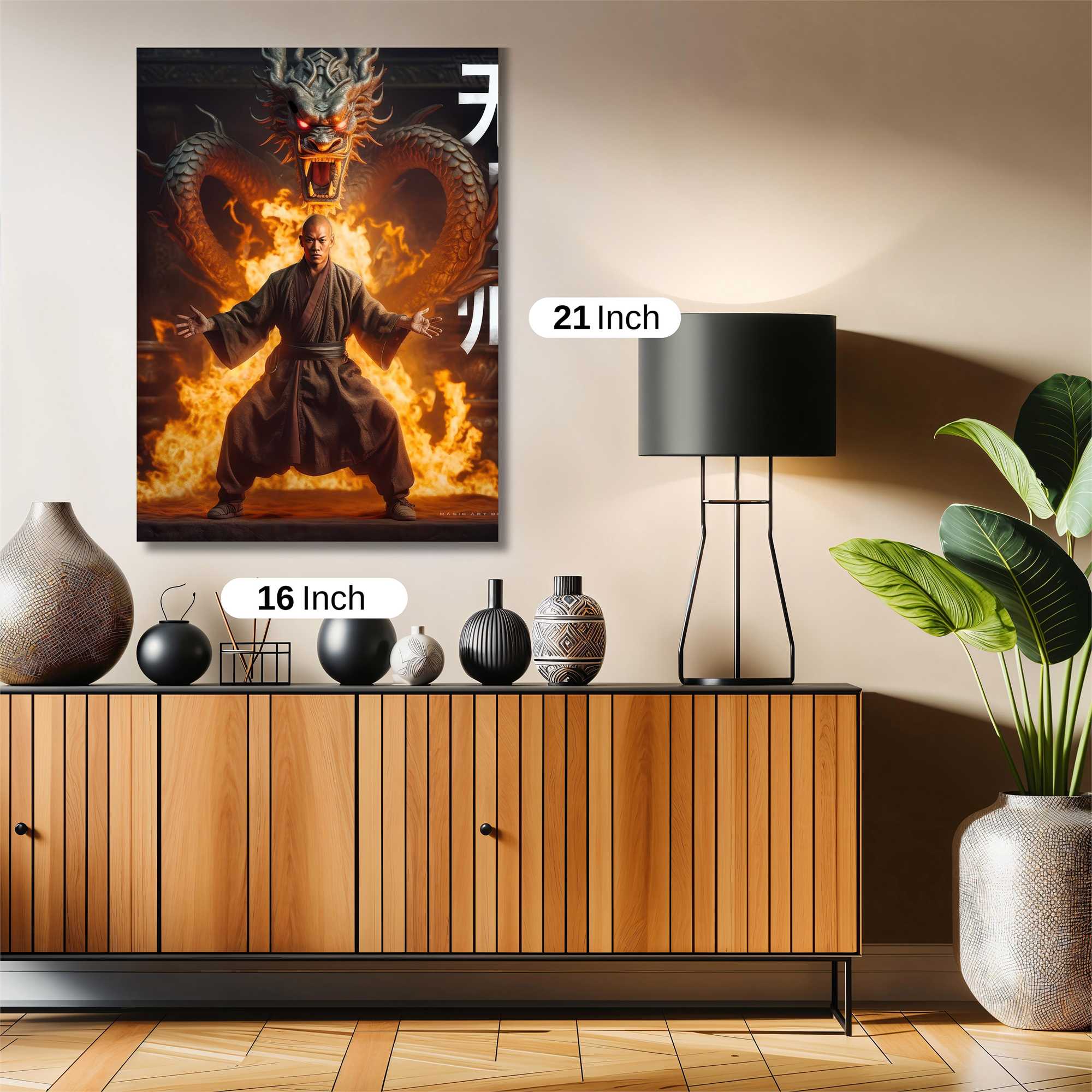Monk Fury Safe Wall Magnetic / M