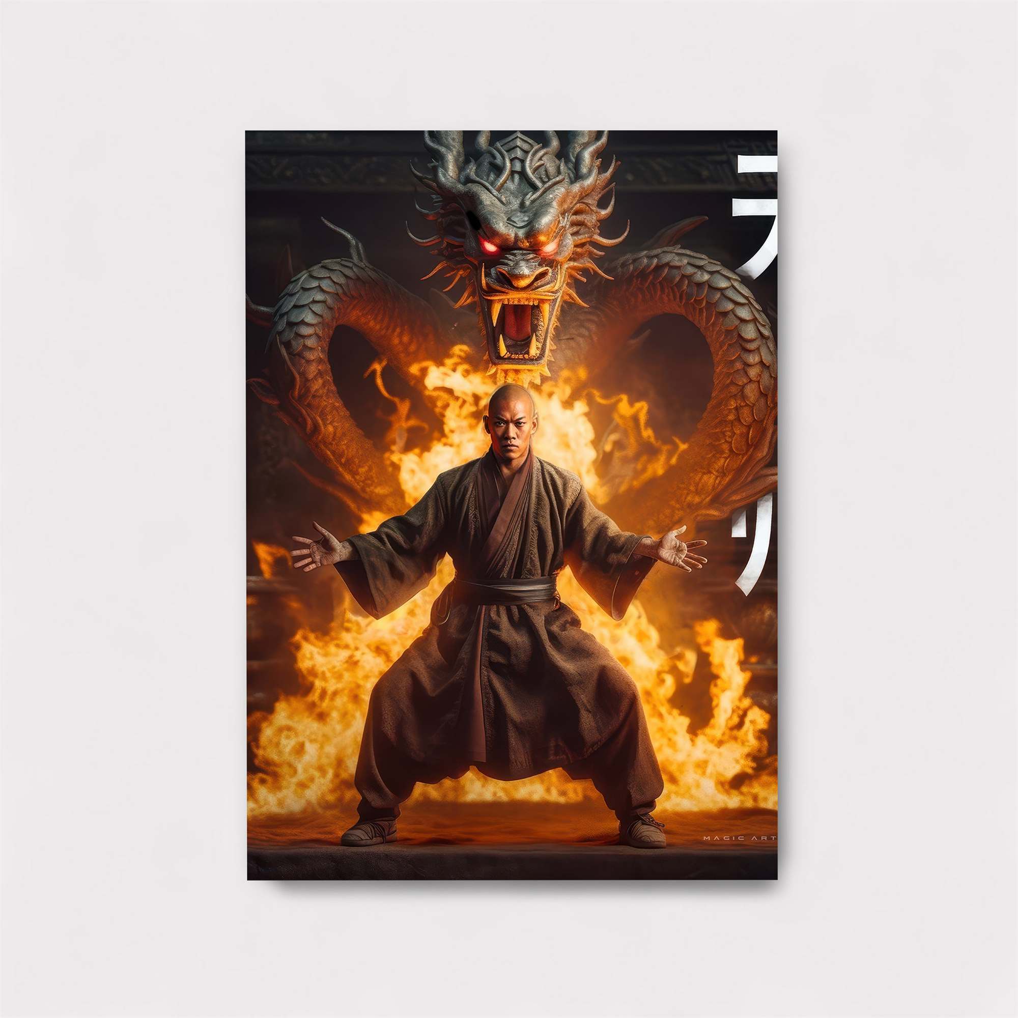 Monk Fury Safe Wall Magnetic / M