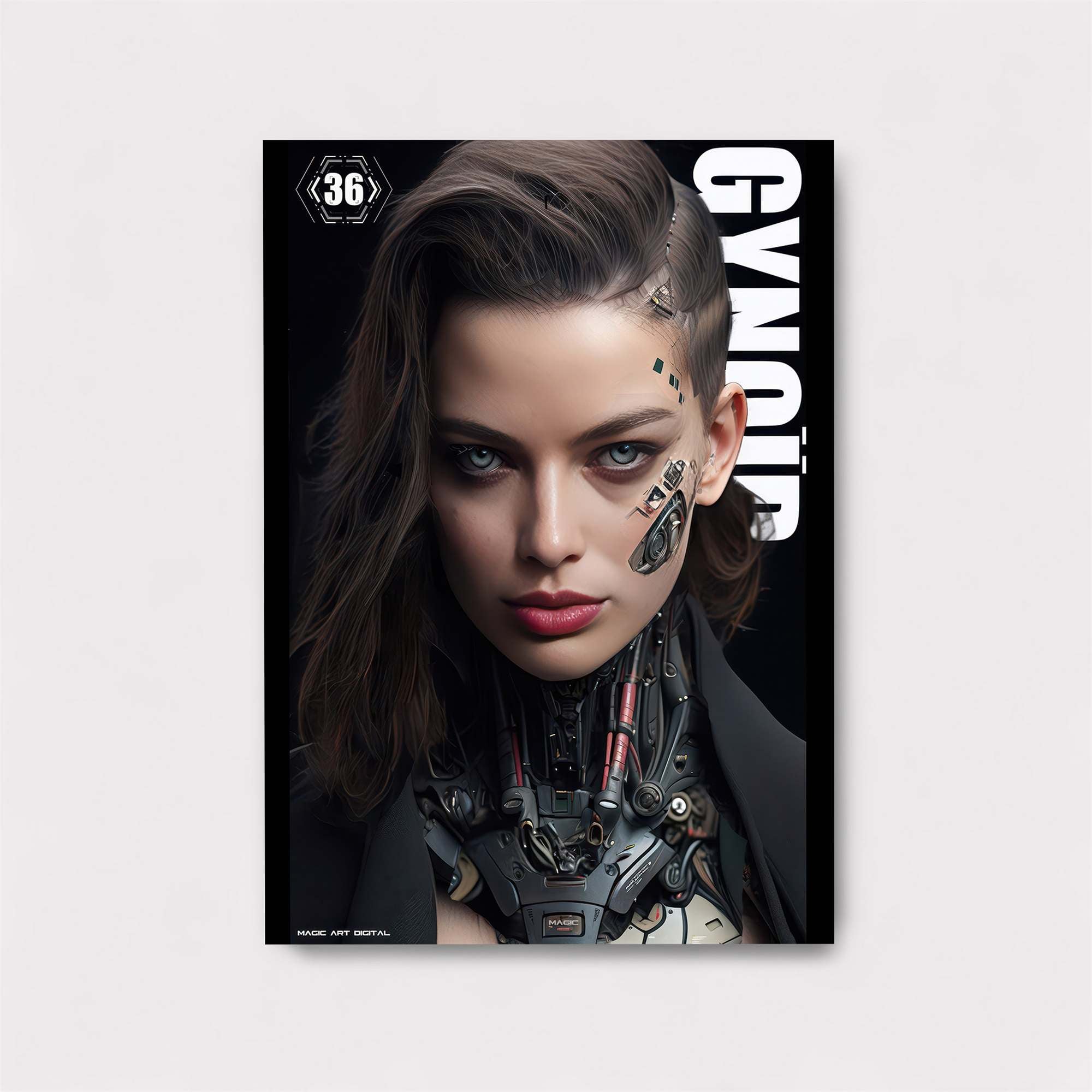 Cyber Enigma Safe Wall Magnetic / M