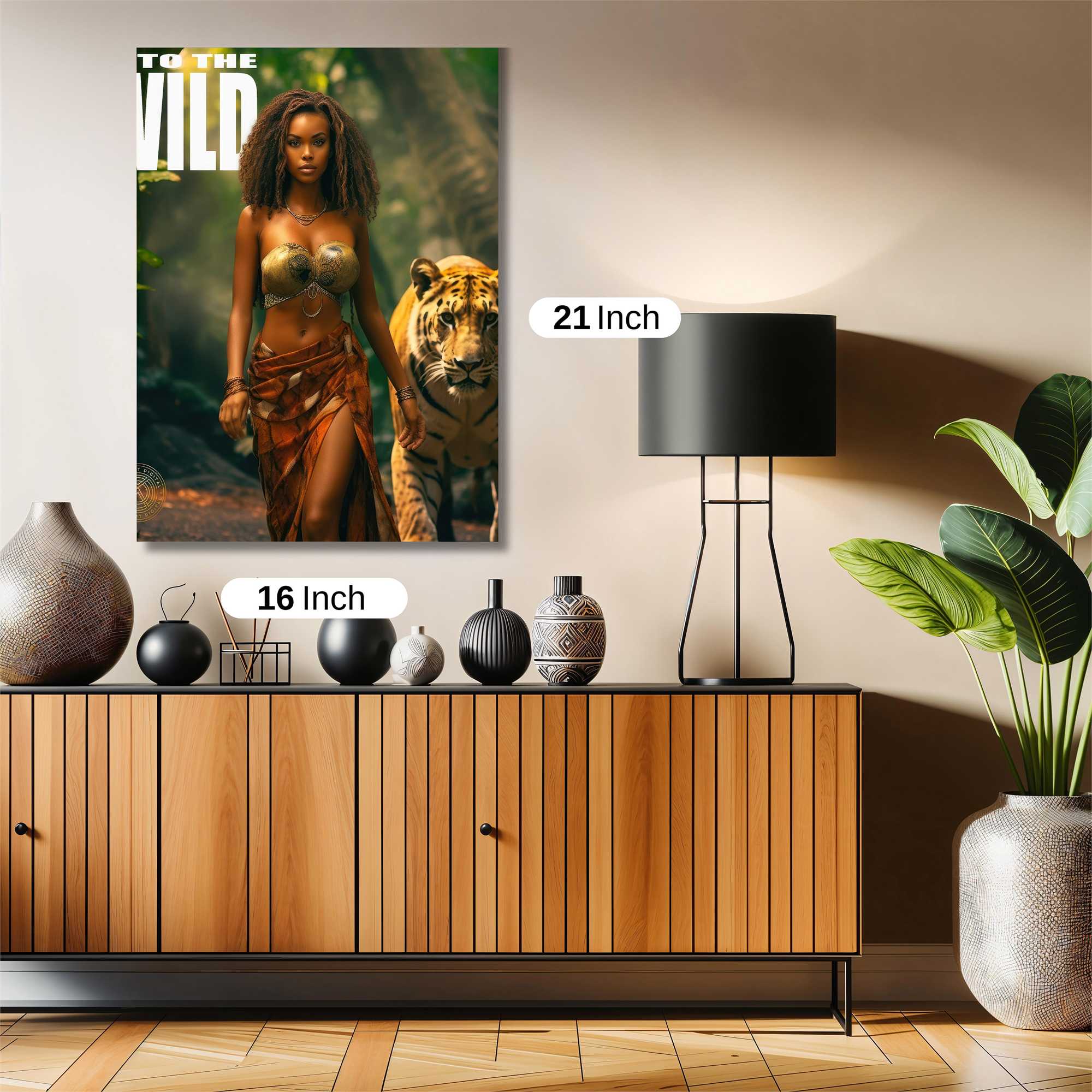 Jungle Majesty Safe Wall Magnetic / M