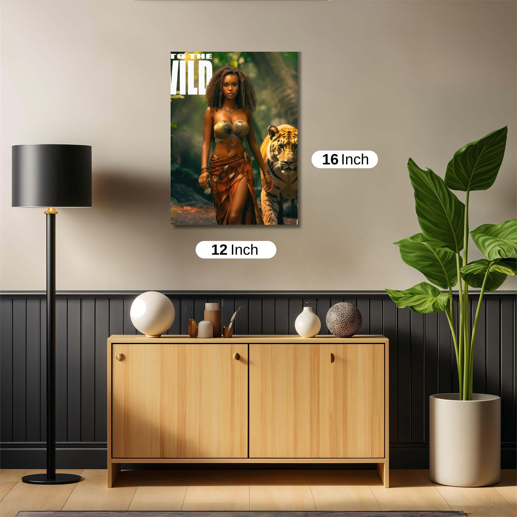 Jungle Majesty Safe Wall Magnetic / M