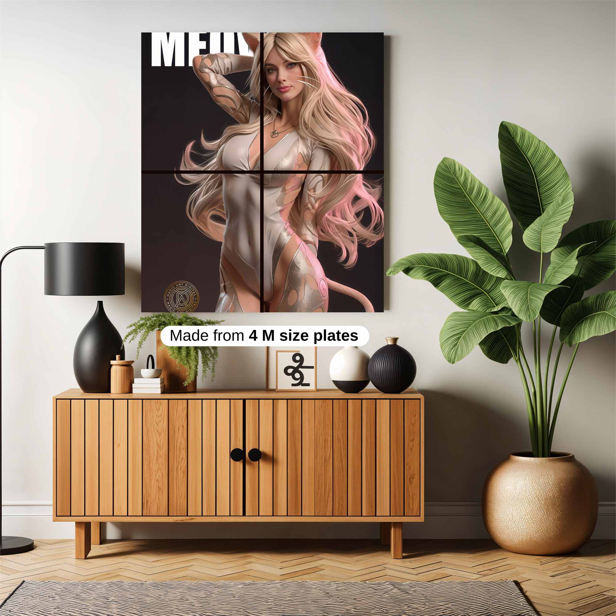 Catwoman Allure Safe Wall Magnetic / M