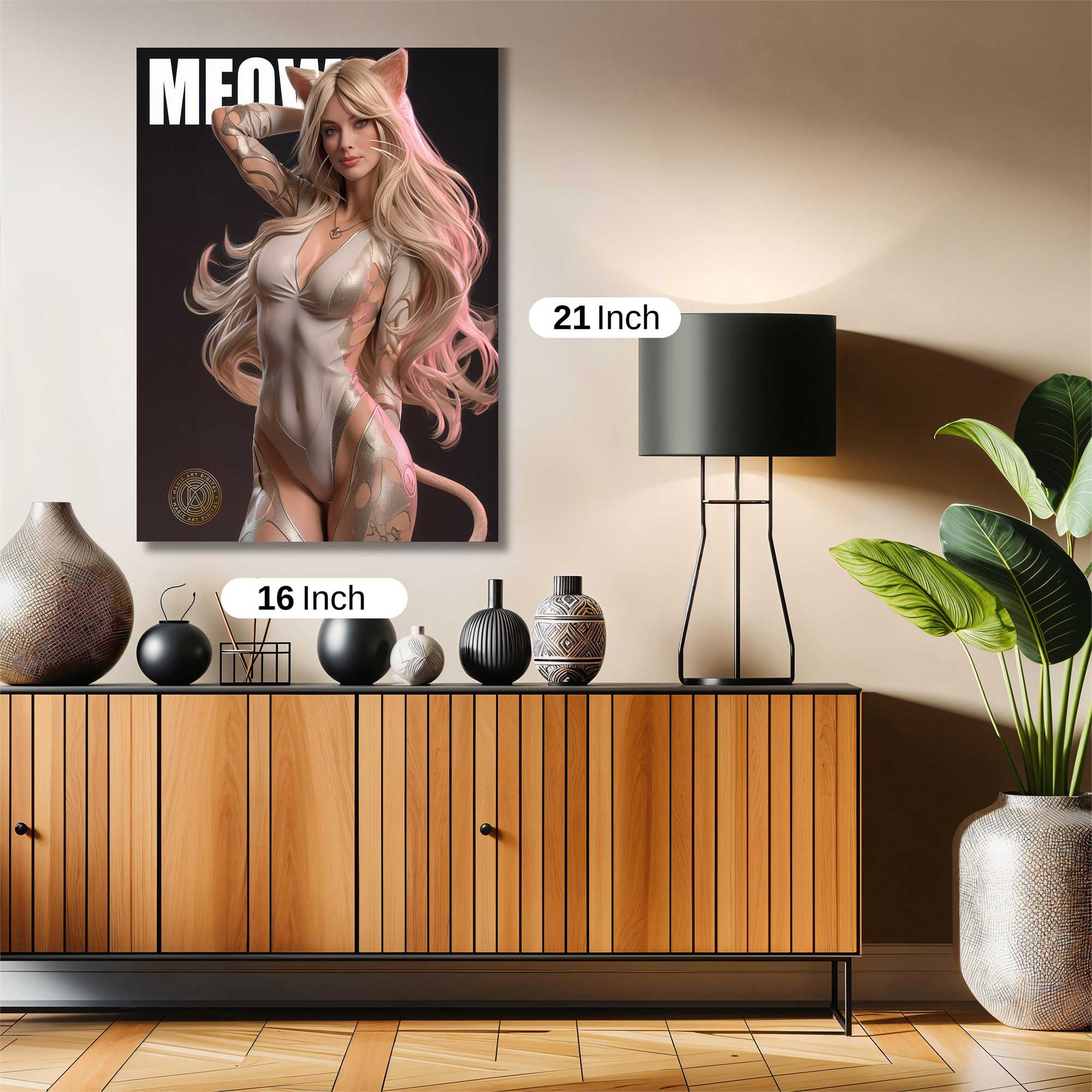 Catwoman Allure Safe Wall Magnetic / M