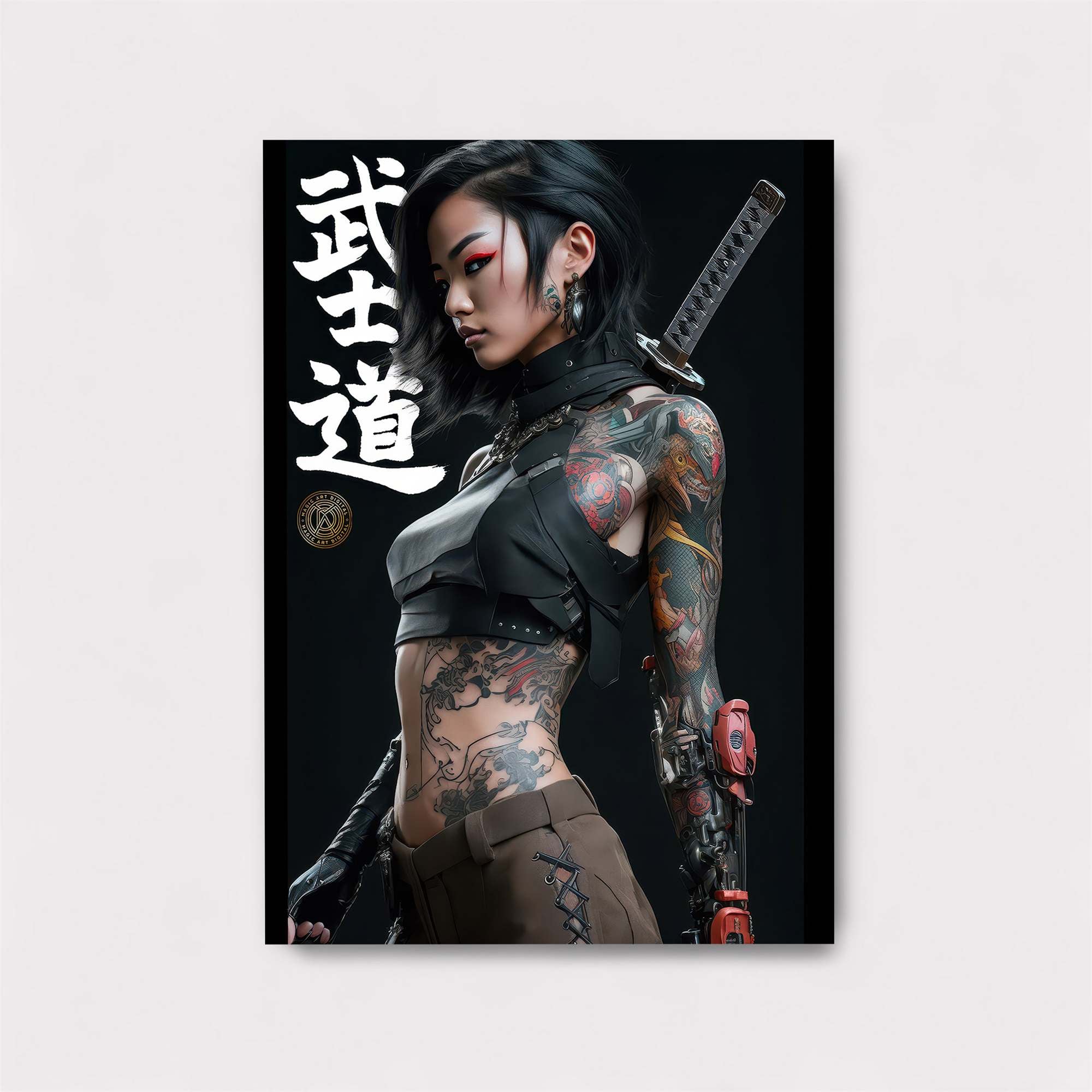 Samurai Serenity Safe Wall Magnetic / M