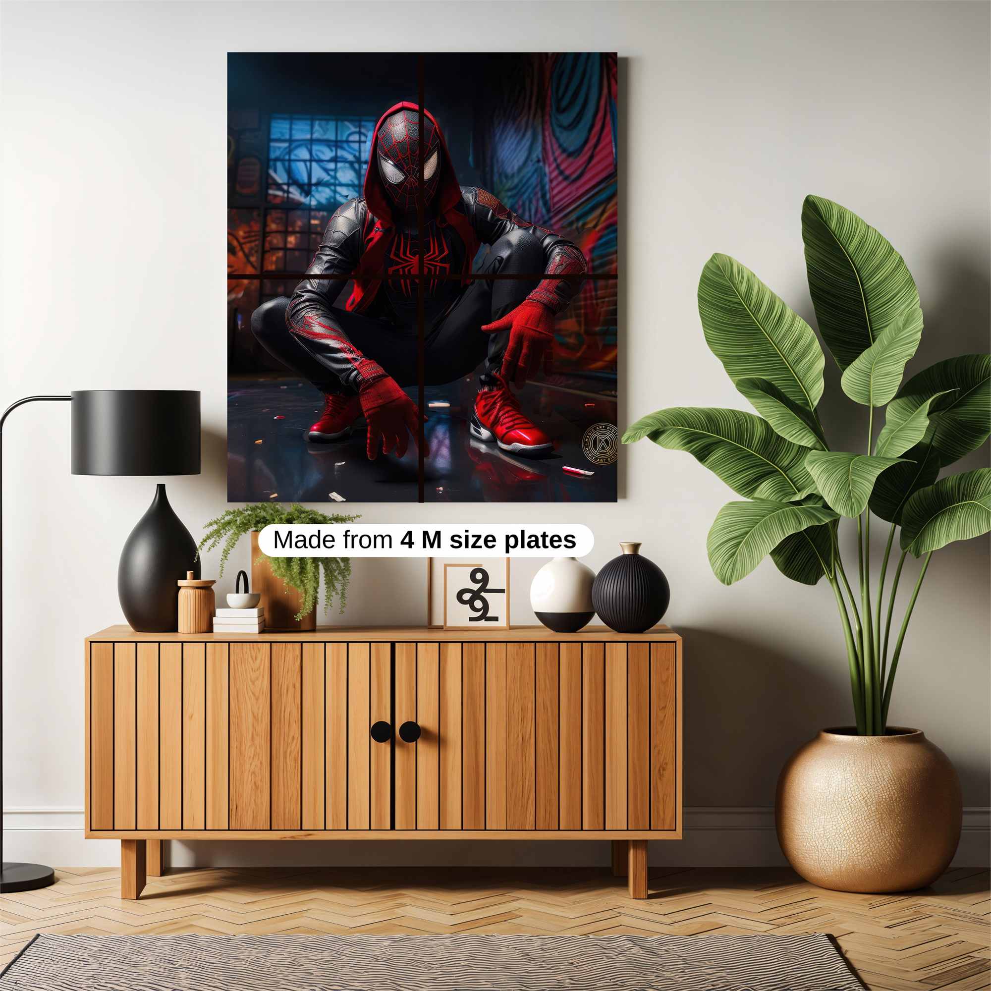 Spider Vengeance Safe Wall Magnetic / M