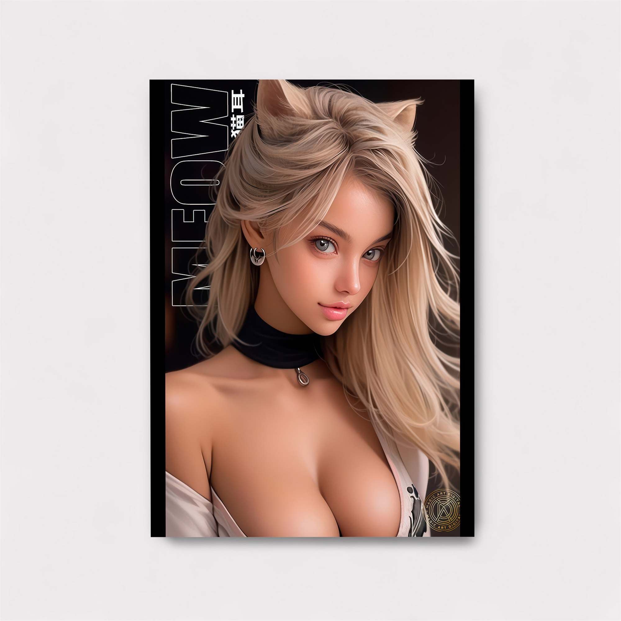 Kitty Enchantress Safe Wall Magnetic / M